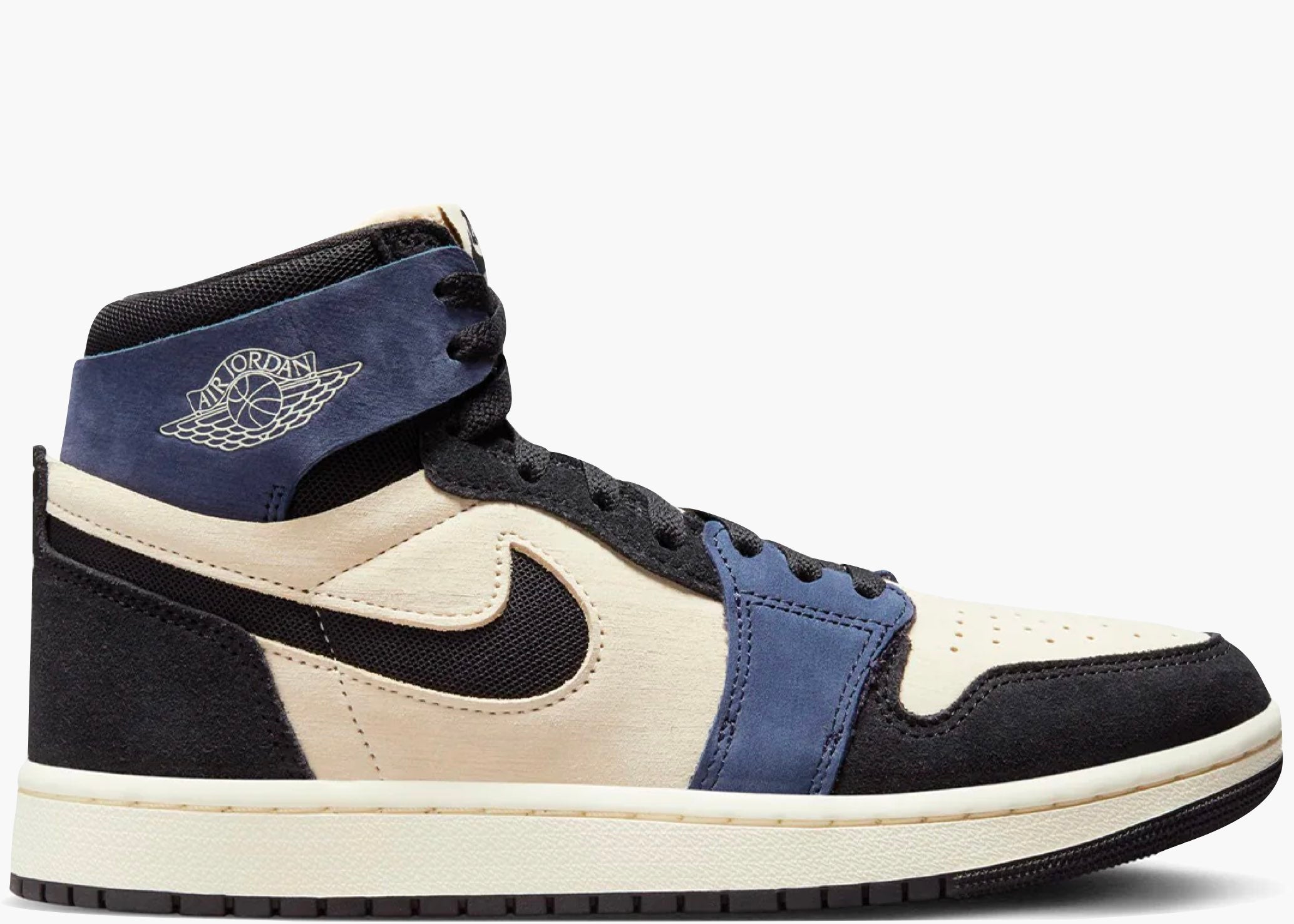 Jordan 1 High Zoom Air CMFT 2 Muslin Blackened Blue  DV1305-104 Hype Clothinga Limited Edition