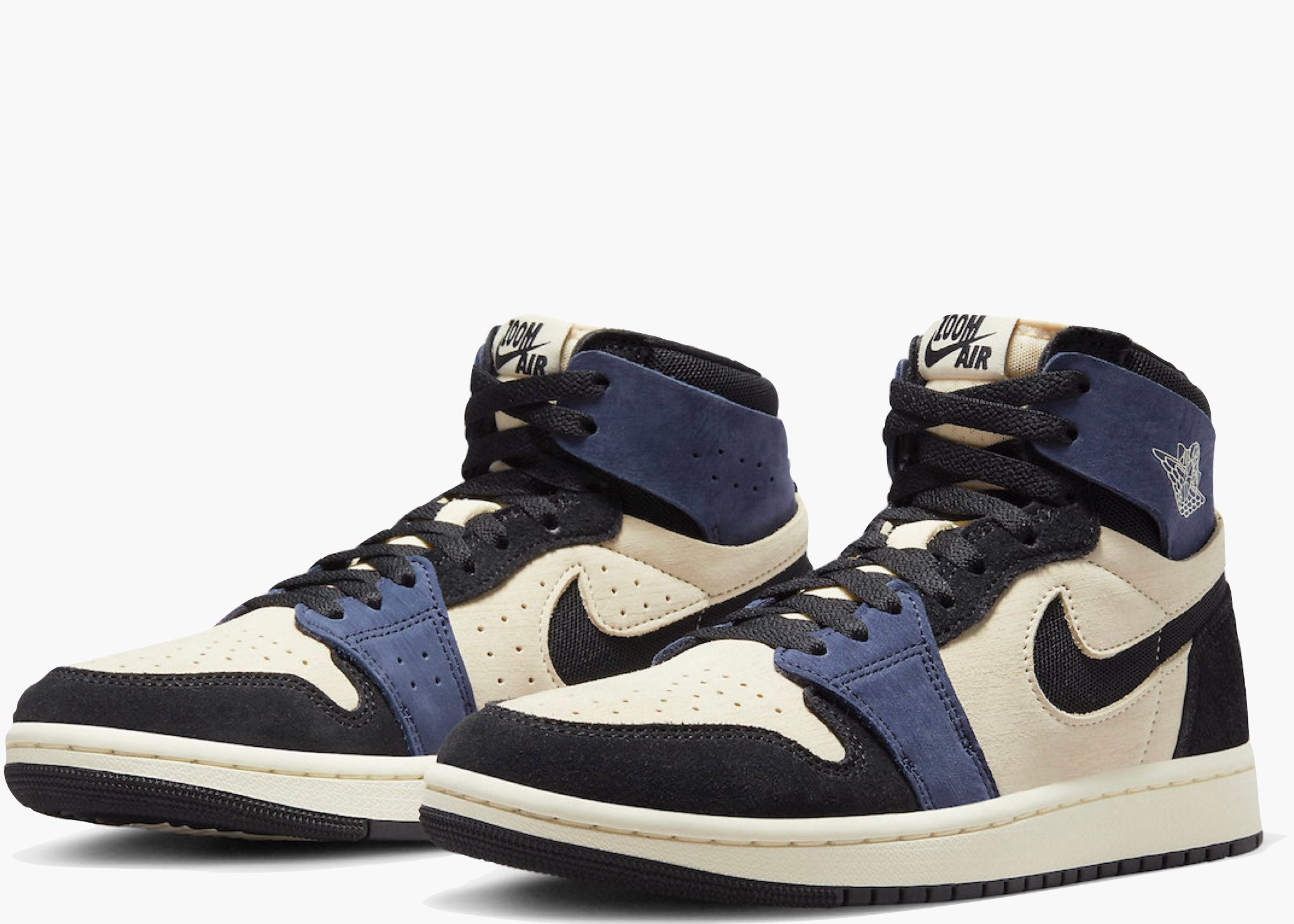 Jordan 1 High Zoom Air CMFT 2 Muslin Blackened Blue  DV1305-104 Hype Clothinga Limited Edition