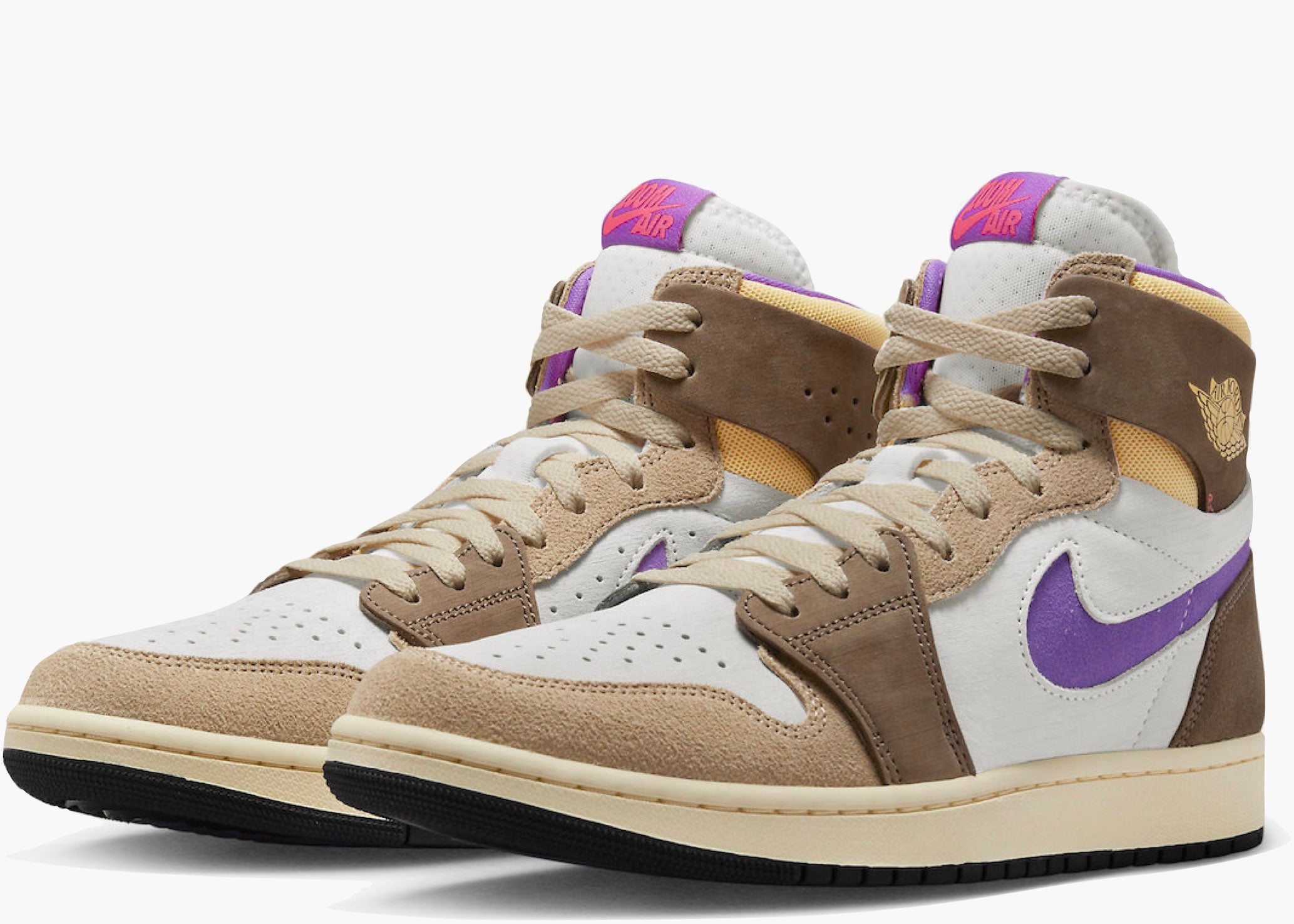 Jordan 1 High Zoom Air CMFT 2 Palomino Wild Berry  DV1307-205 Hype Clothinga Limited Edition