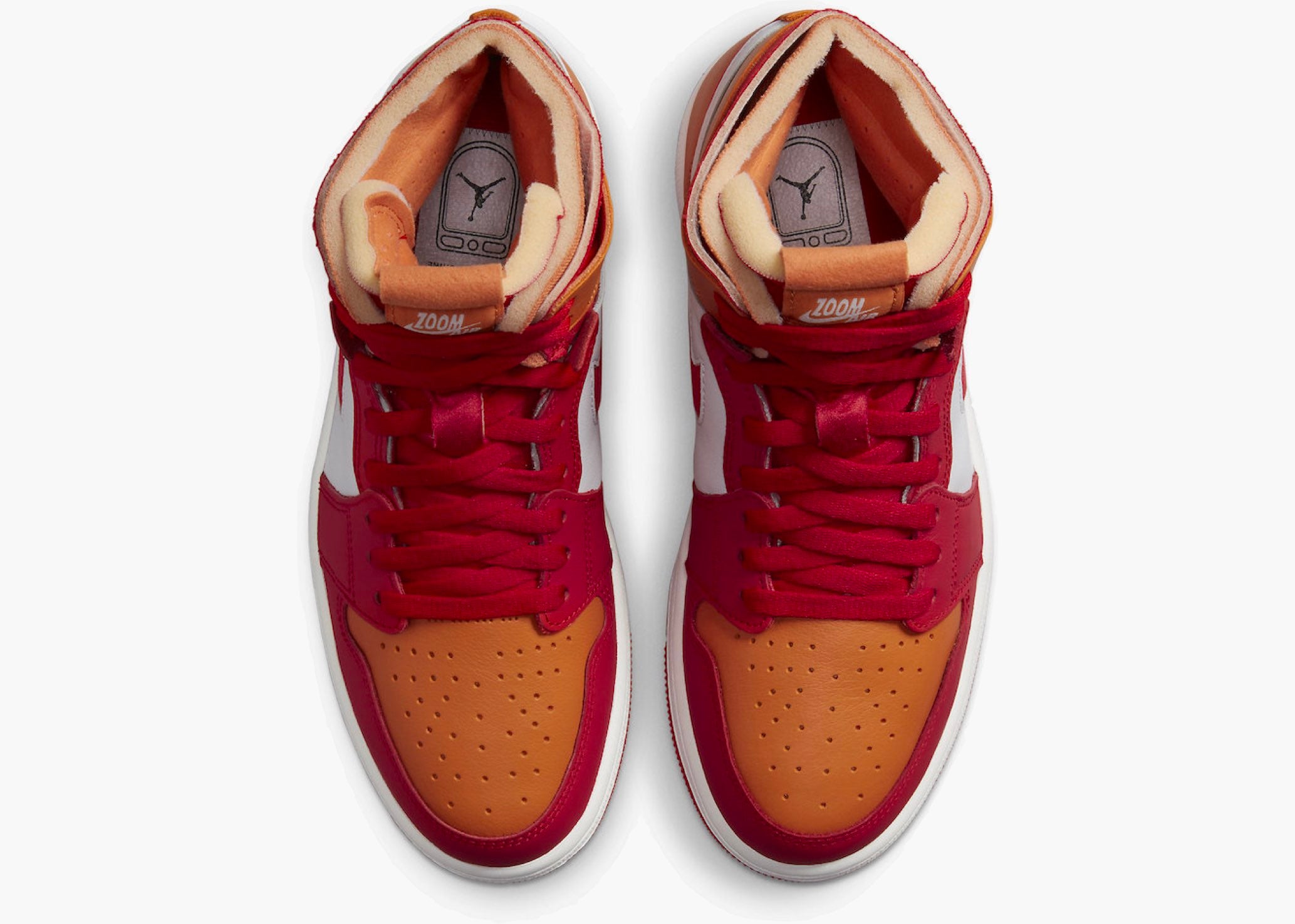 Jordan 1 High Zoom Air CMFT Fire Red Hot Curry (W) Hype Clothinga Limited Edition
