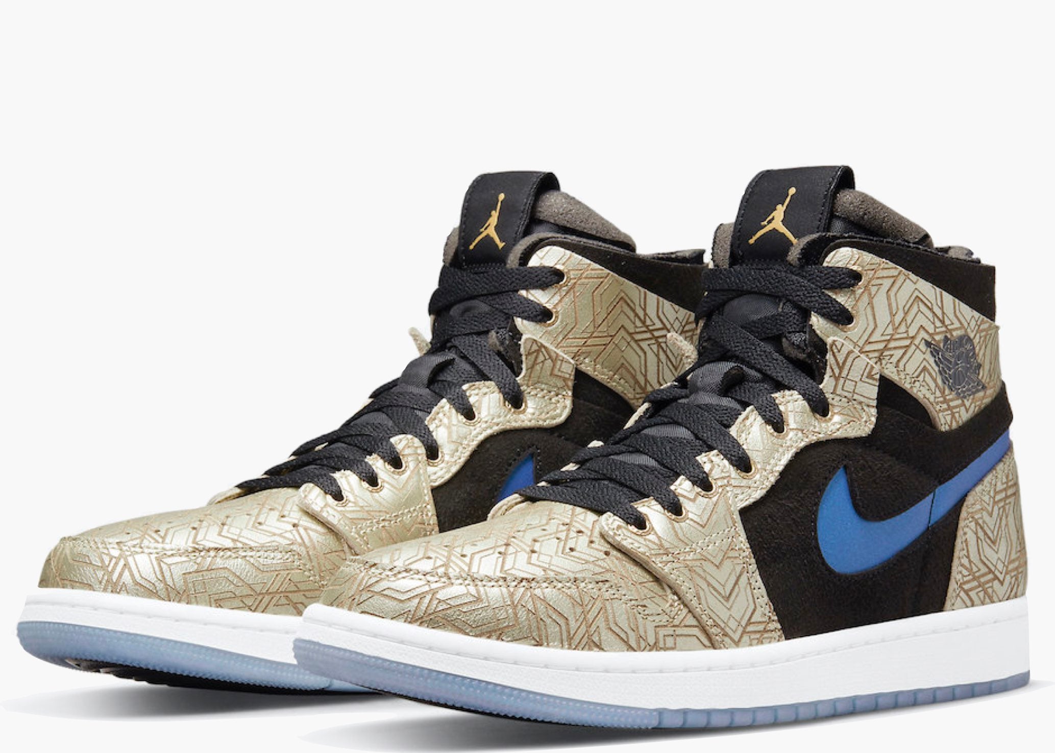 Nike Air Jordan 1 High Zoom Air CMFT Gold Laser
