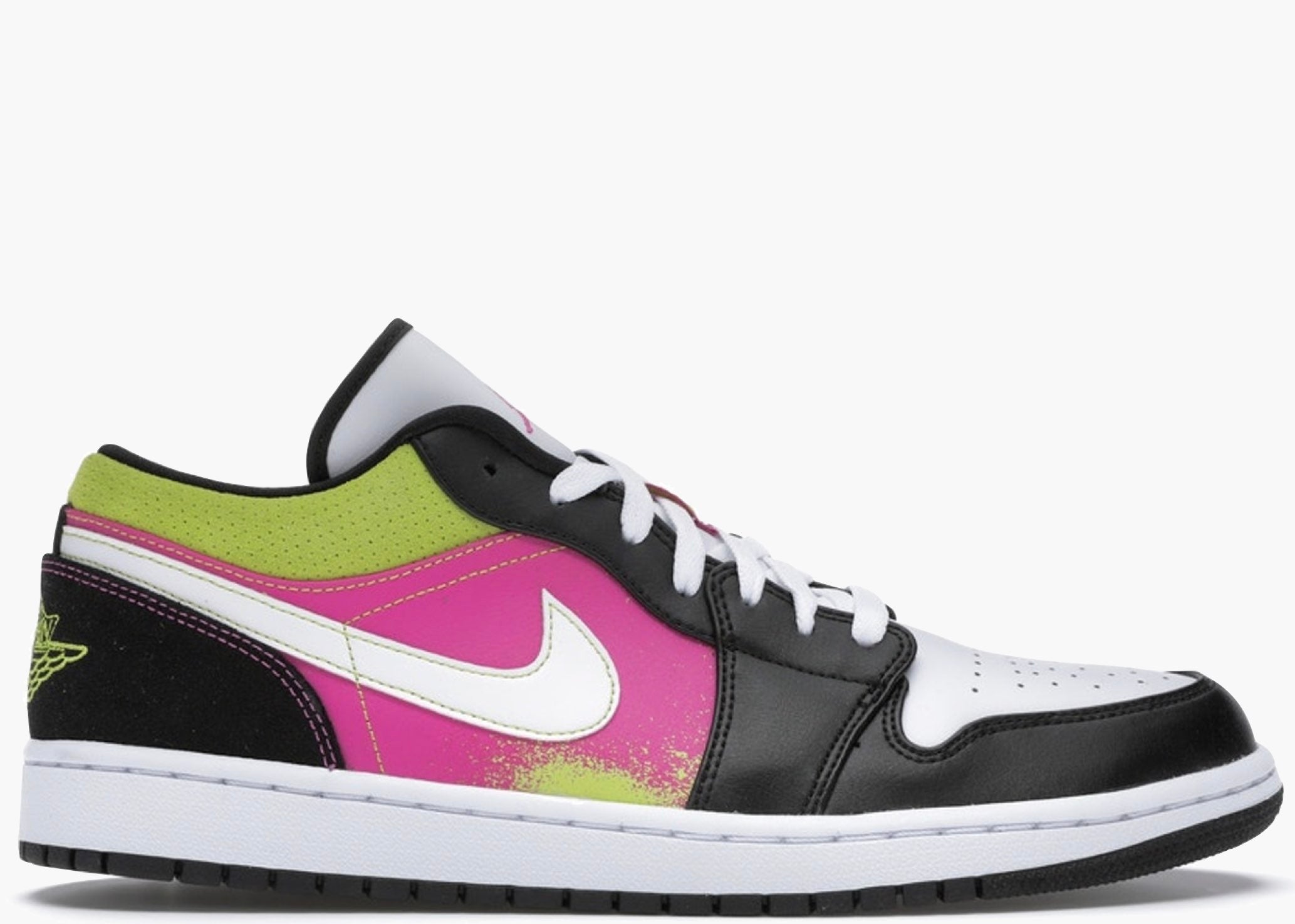 Jordan 1 Low Black Active Fuchsia Cyber CW5564-001 Hype Clothinga Limited Edition