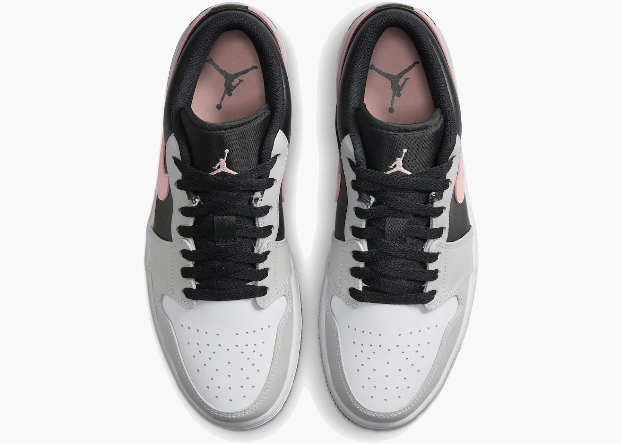 Jordan 1 Low Black Grey Pink Hype Clothinga Limited Edition
