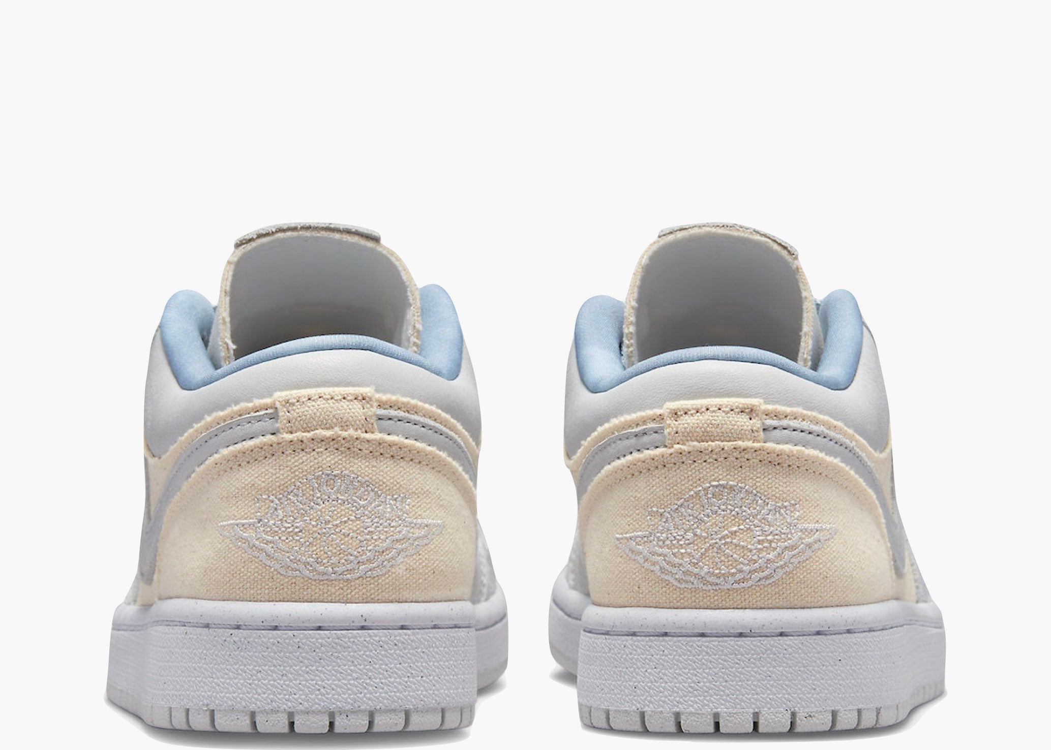Jordan 1 Low Canvas Grey Cream (W) Hype clothinga Limited Edition