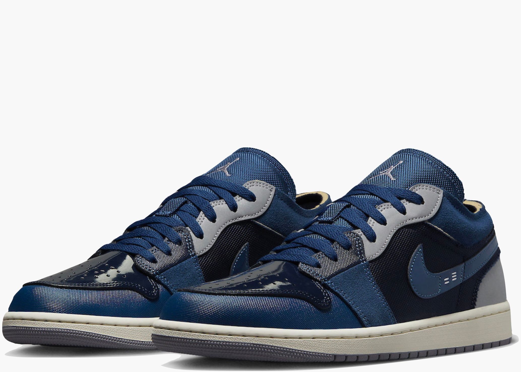 Jordan 1 Low SE Craft Obsidian French Blue Ashen Slate White  DR8867-400 Hype Clothinga Limited Edition
