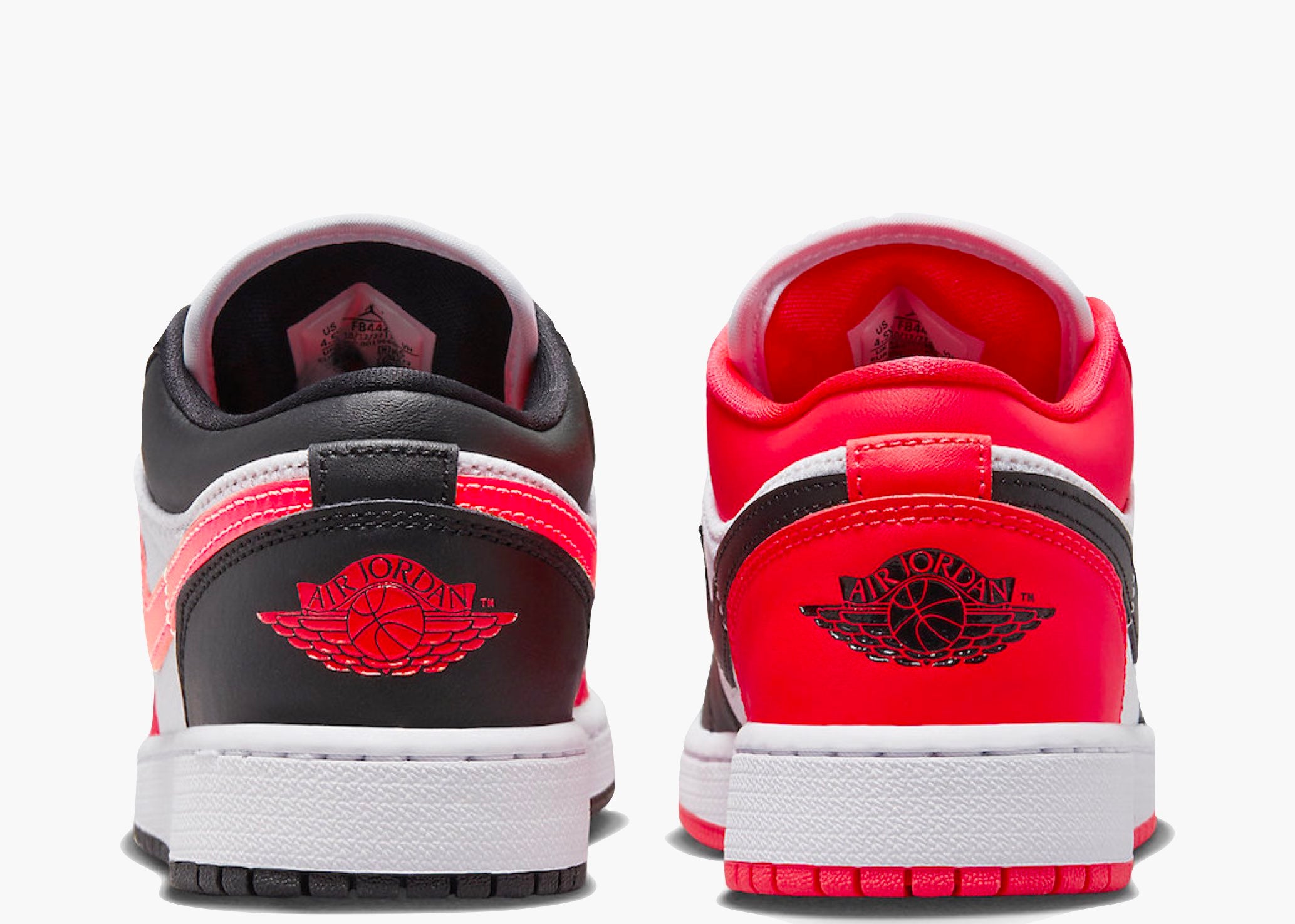 Jordan 1 Low SE Mismatched Infrared (GS)  FB4420-616 Hype Clothinga Limited Edition