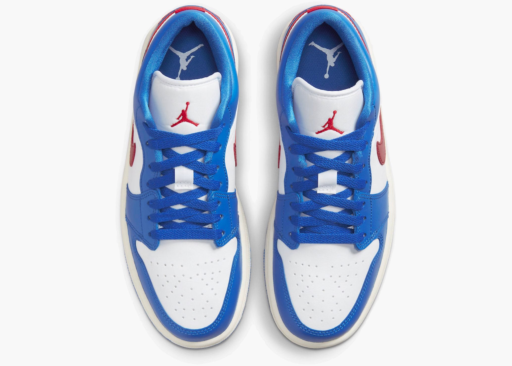 Nike Air Jordan 1 Low Sport Blue Gym Red W