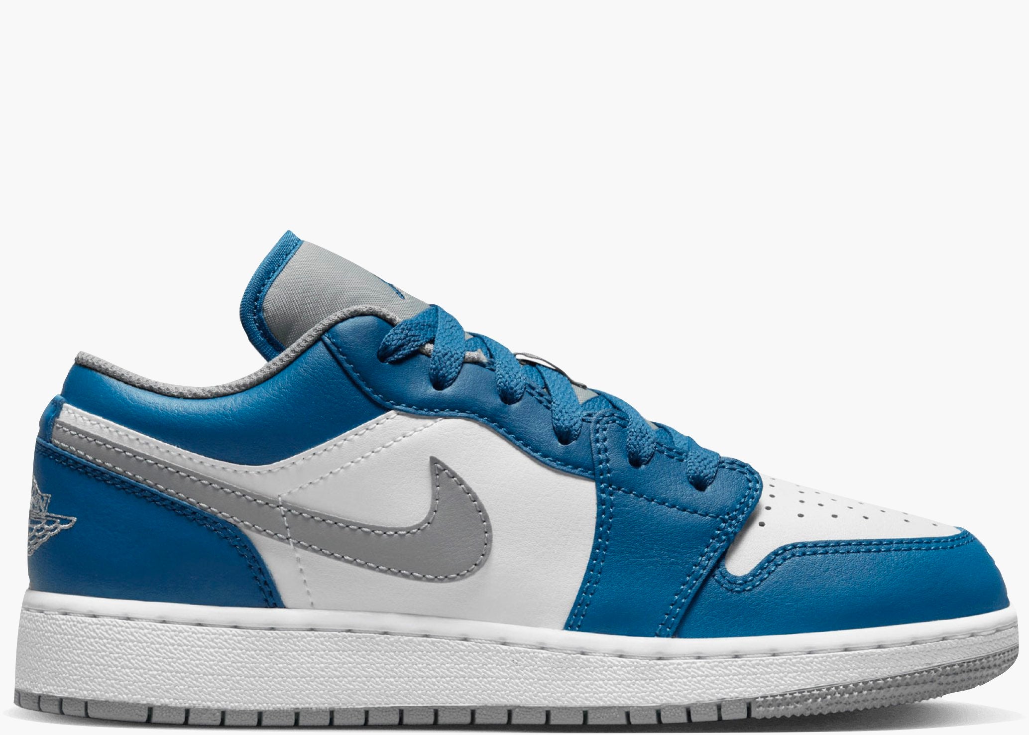  Nike Air Jordan 1 Low True Blue (GS) Hype Clothinga Limited Edition