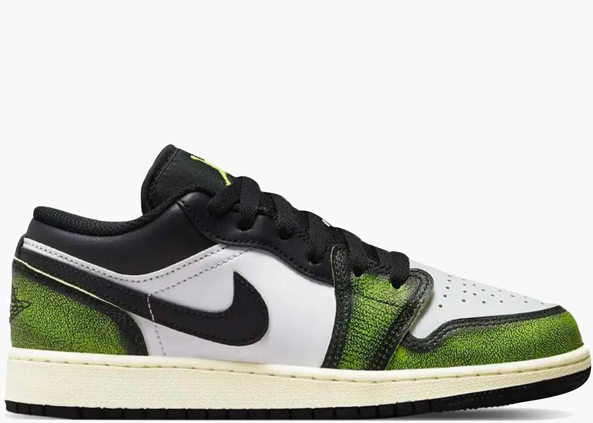 Jordan 1 Low White Black Green (GS) Hype Clothingga Limited Edition
