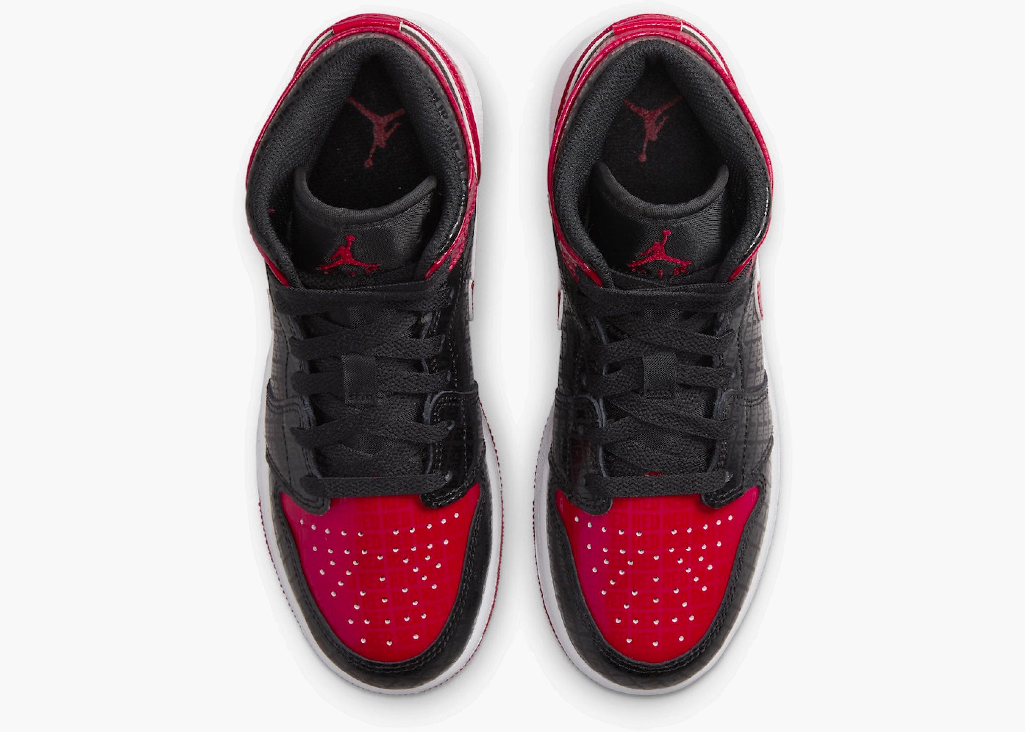 Jordan 1 Mid Bred Text (GS) 
DM9650-001 Hype Clothinga Limited Edition