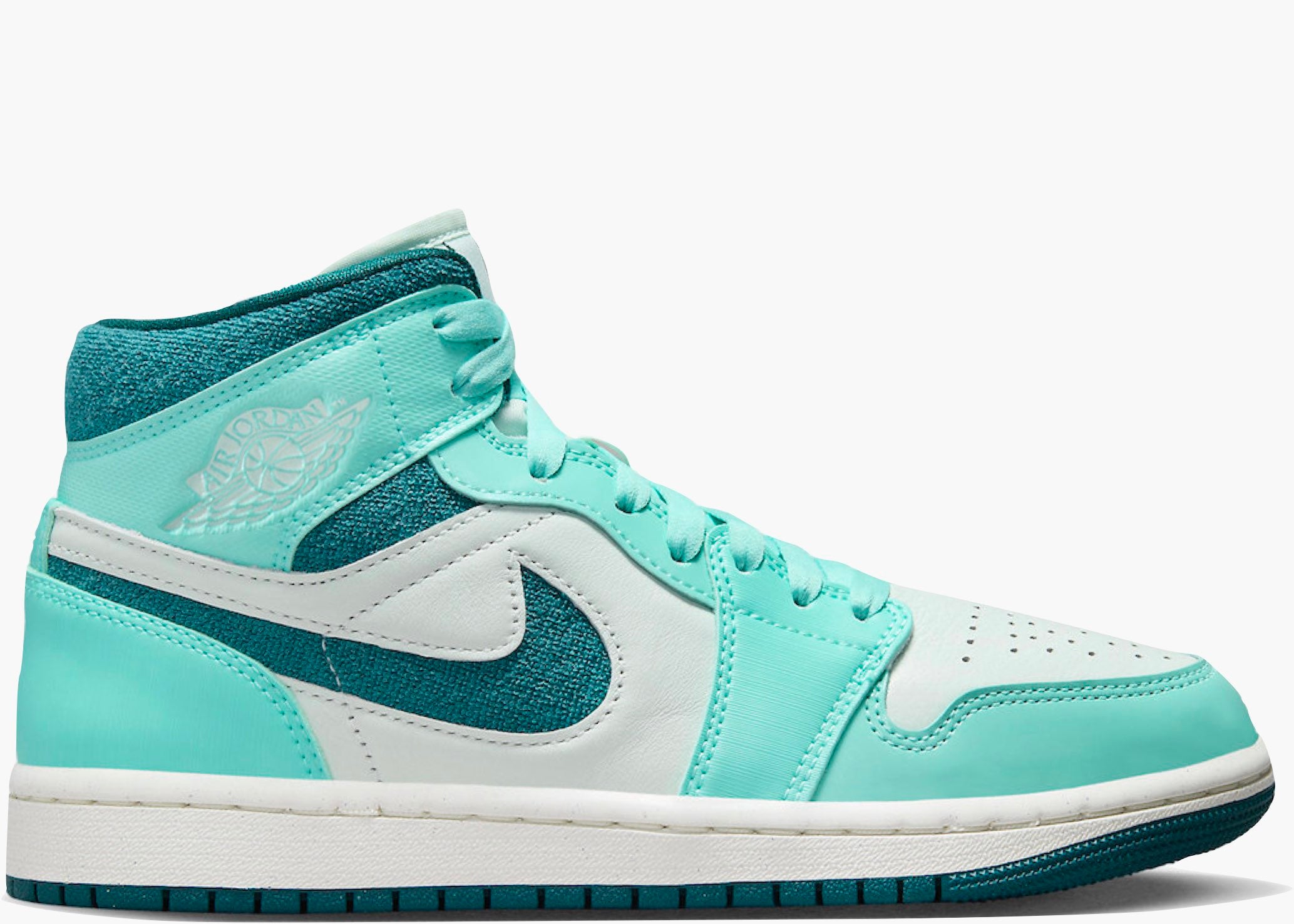 Jordan 1 Mid Chenille Bleached Turquoise (Women's)  DZ3745-300 Hype Clothinga Limited Edition