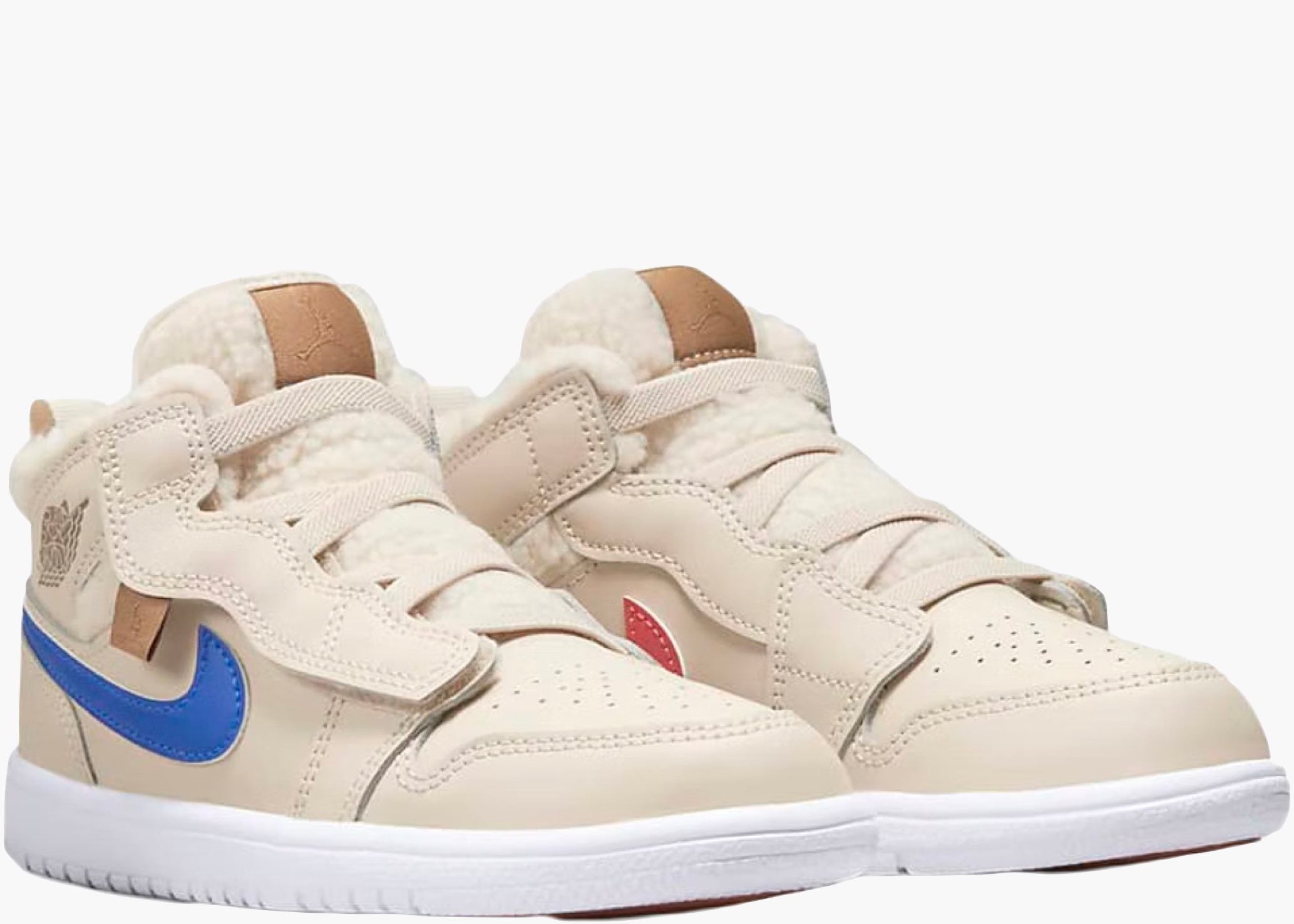 Jordan 1 Mid Fleece Pearl White (PS) Hype Clothinga Limited Edition