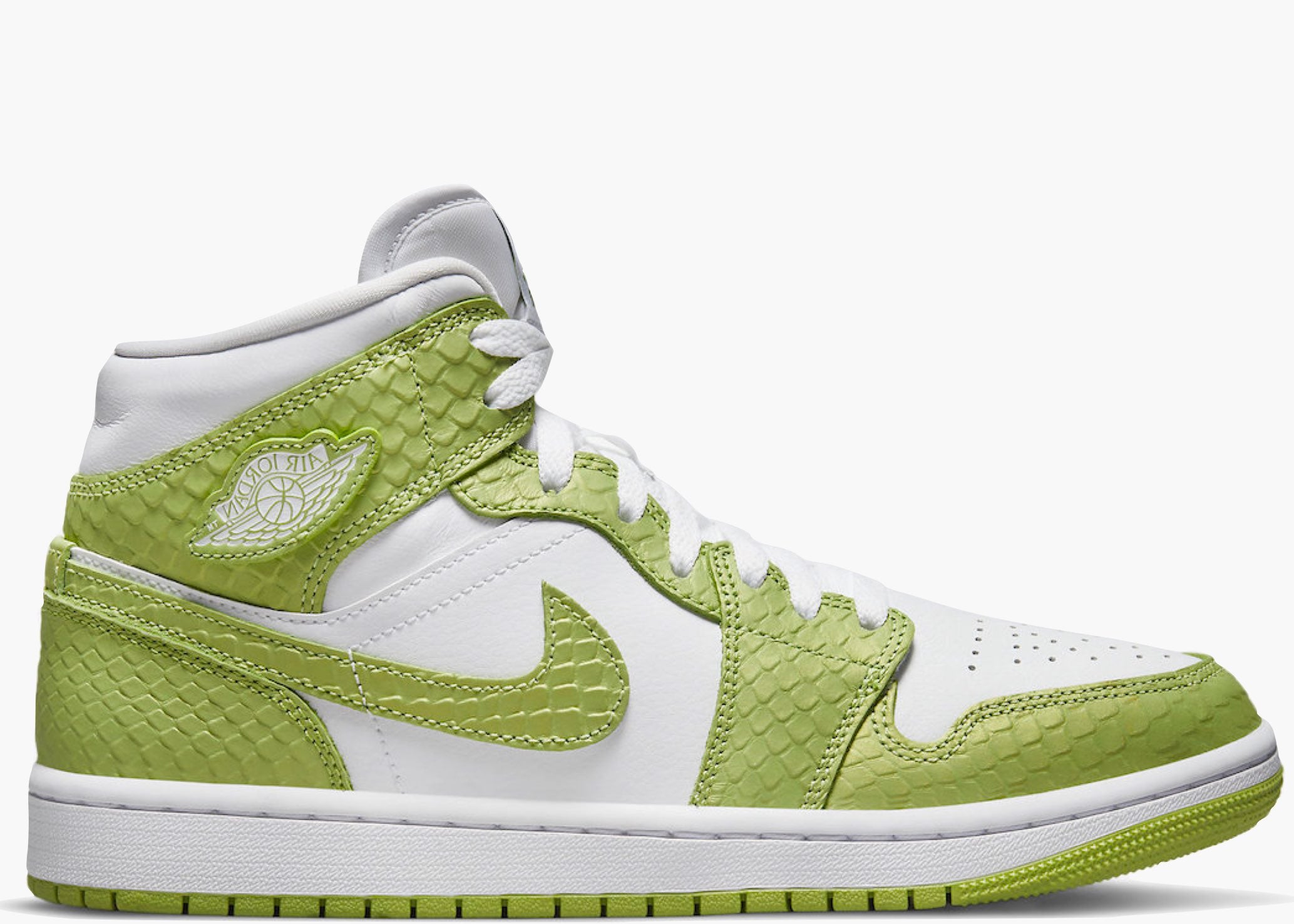 Jordan 1 Mid Green Python (W) Hype Clothinga Limited Edition