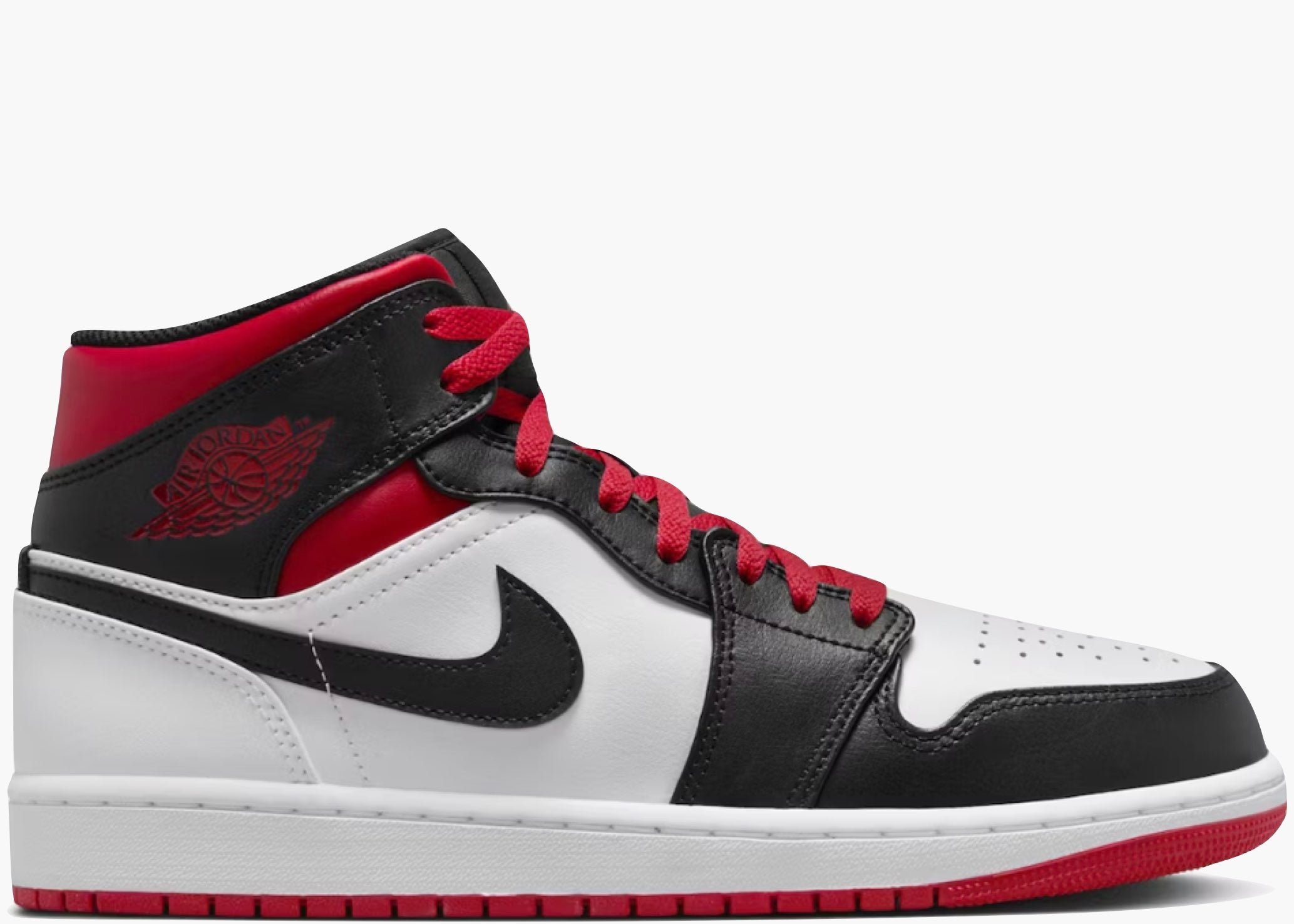 Jordan 1 Mid Gym Red Black Toe  DQ8426-106 Hype Clothinga Limited Edition