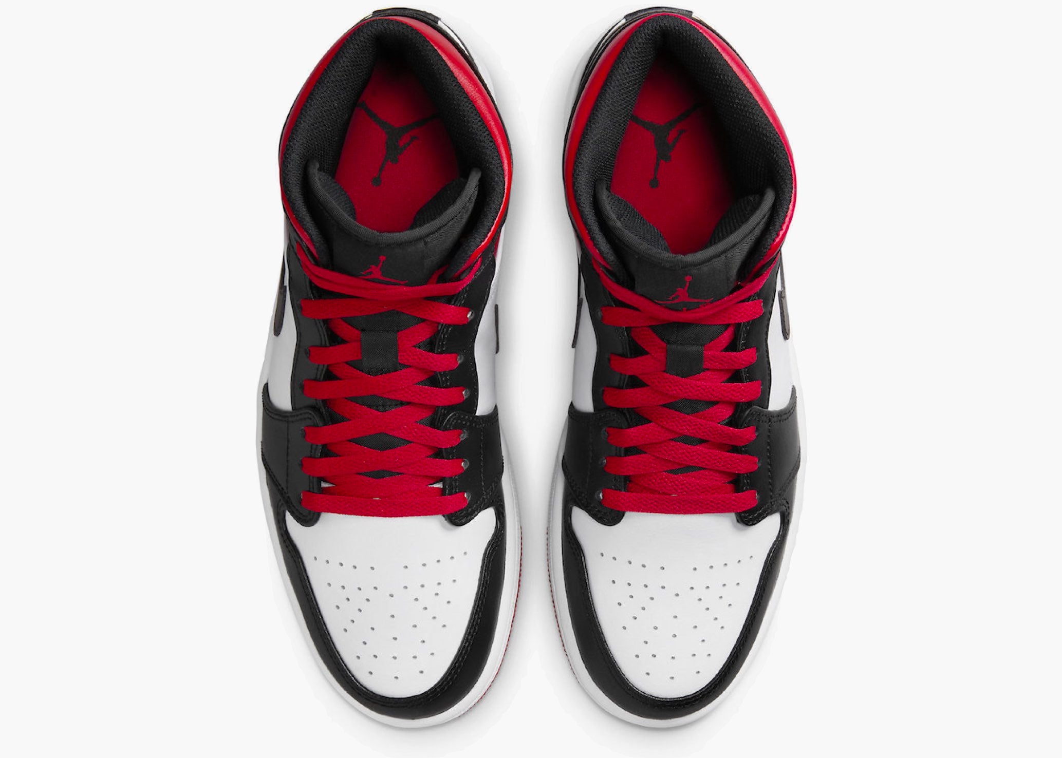 Jordan 1 Mid Gym Red Black Toe  DQ8426-106 Hype Clothinga Limited Edition