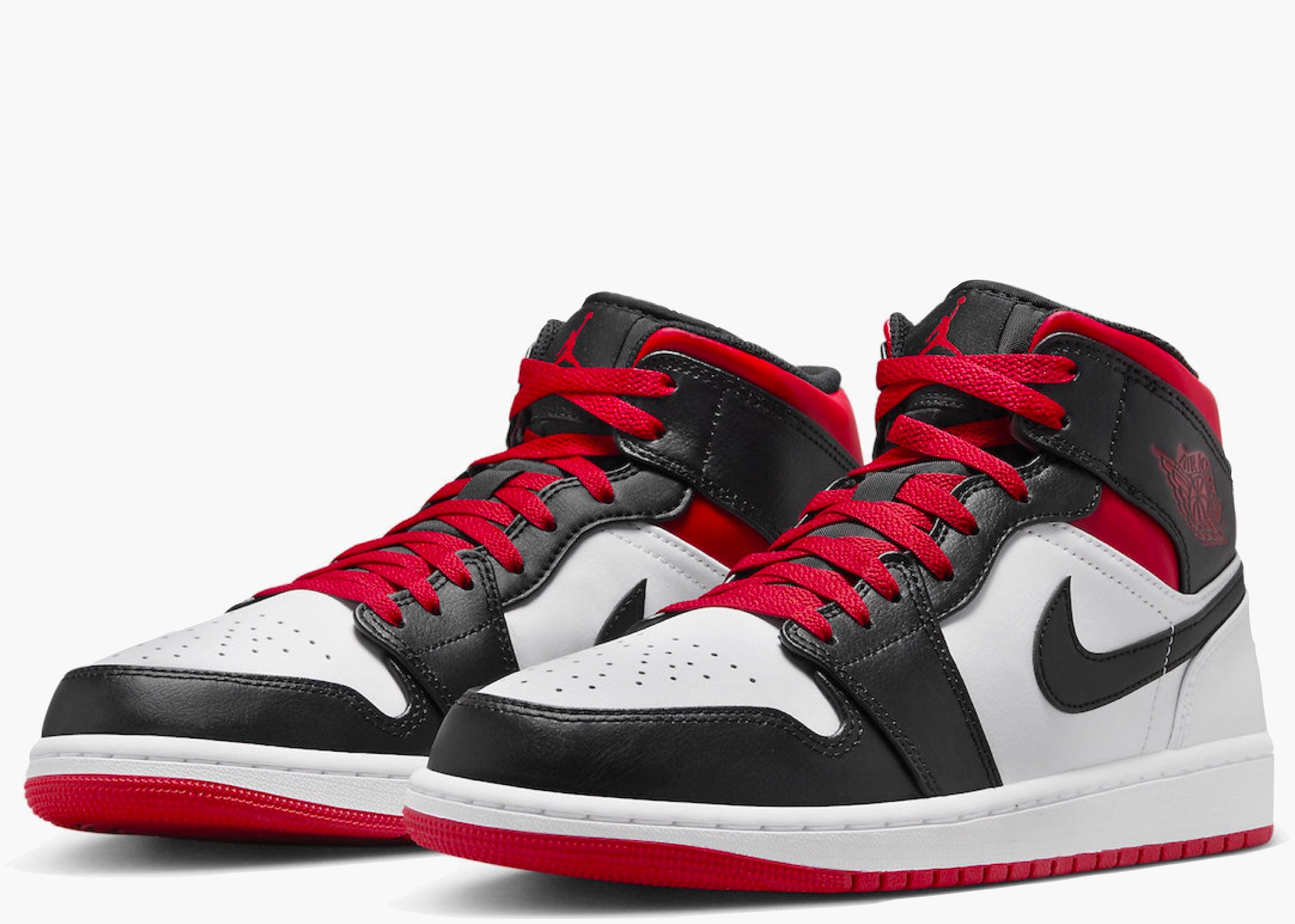 Jordan 1 Mid Gym Red Black Toe  DQ8426-106 Hype Clothinga Limited Edition
