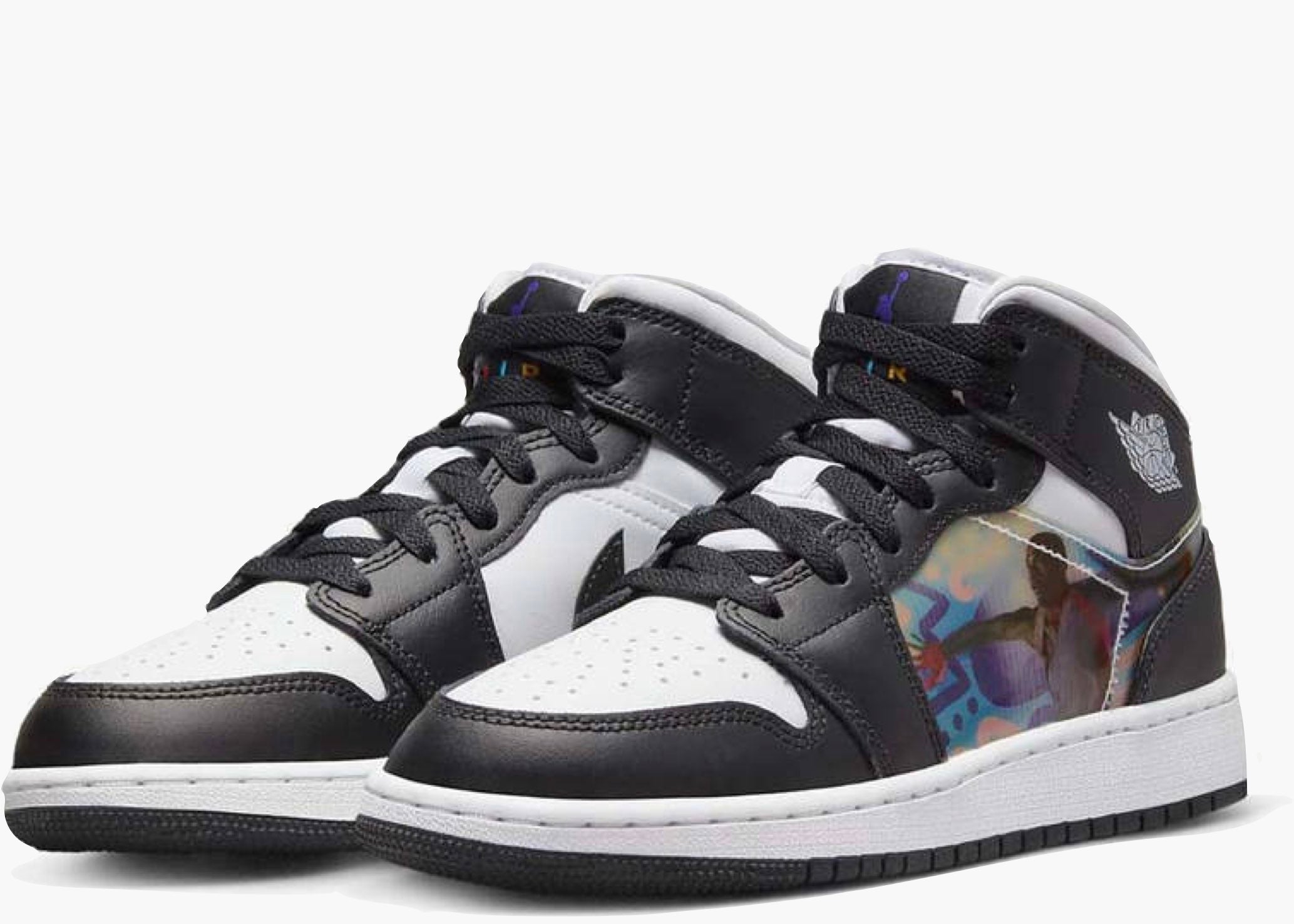 Jordan 1 Mid Hologram (GS) Hype clothinga Limited Edition