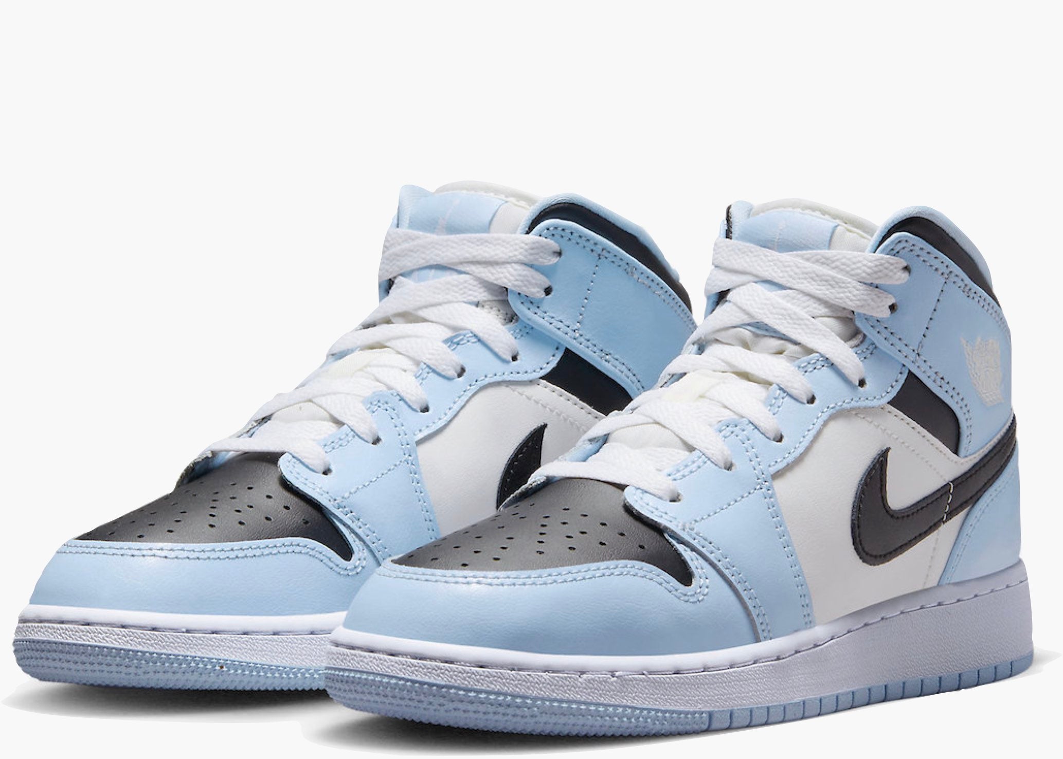 Jordan 1 Mid Ice Blue (GS)  555112-401 Hype Clothinga Limited Edition