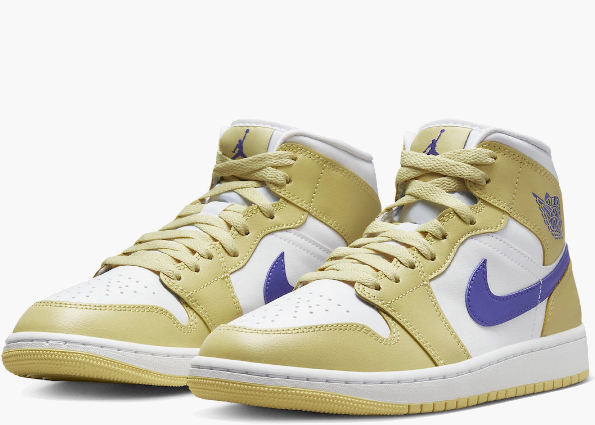 Jordan 1 Mid Lemon Wash Lapis (W) Hype Clothinga Limited Edition
