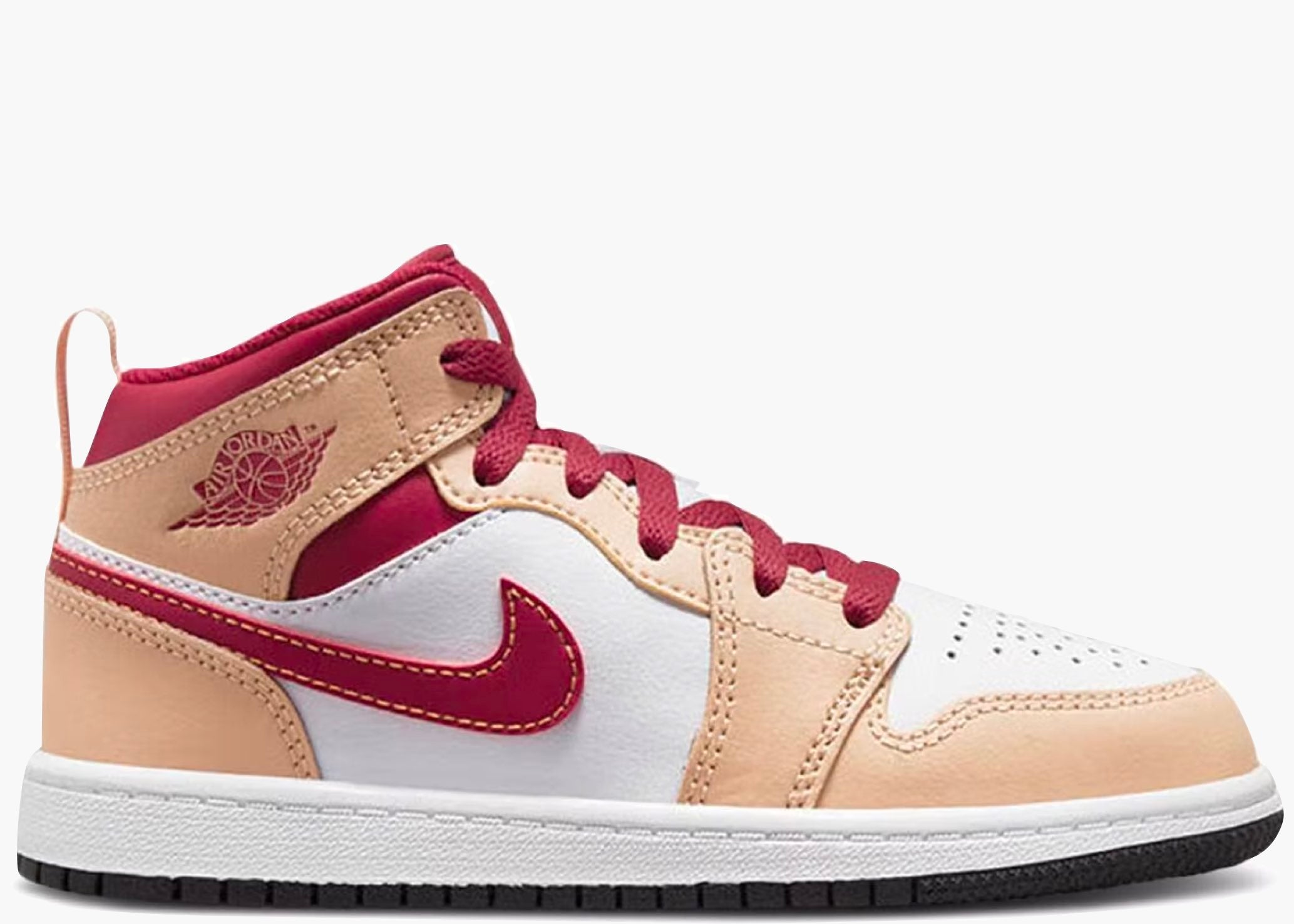 Jordan 1 Mid Light Curry Cardinal (PS) Hype Clothinga Limited Edition