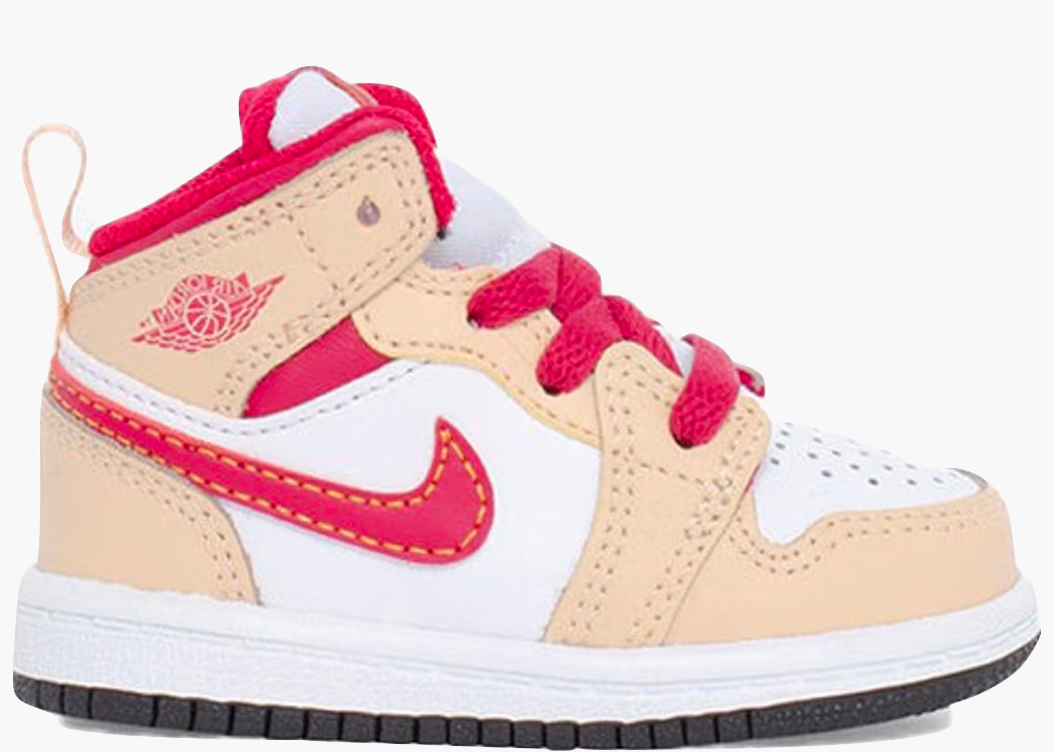 Jordan 1 Mid Light Curry Cardinal (TD) Hype clothinga Limited Edition