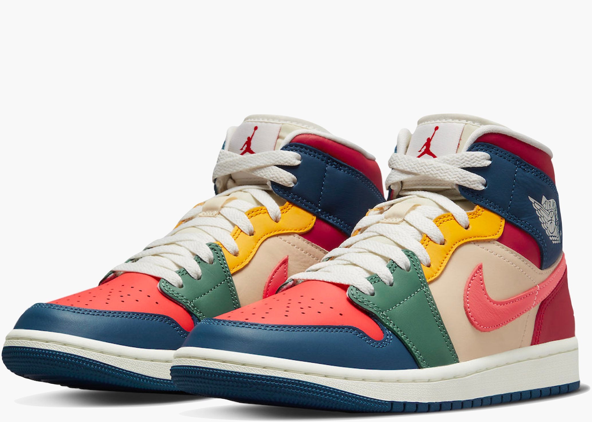 Jordan 1 Mid Multi Color (2022) (W) Hype Clothinga Limited Edition