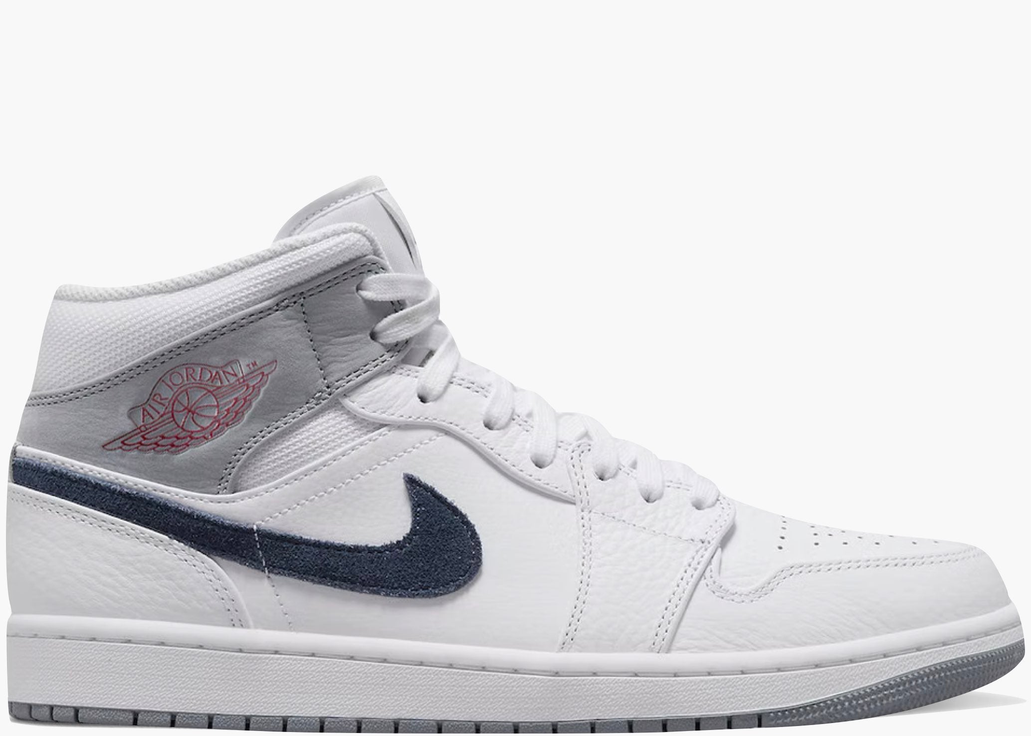 Jordan 1 Mid Paris White Hype Clothinga Limited Edition