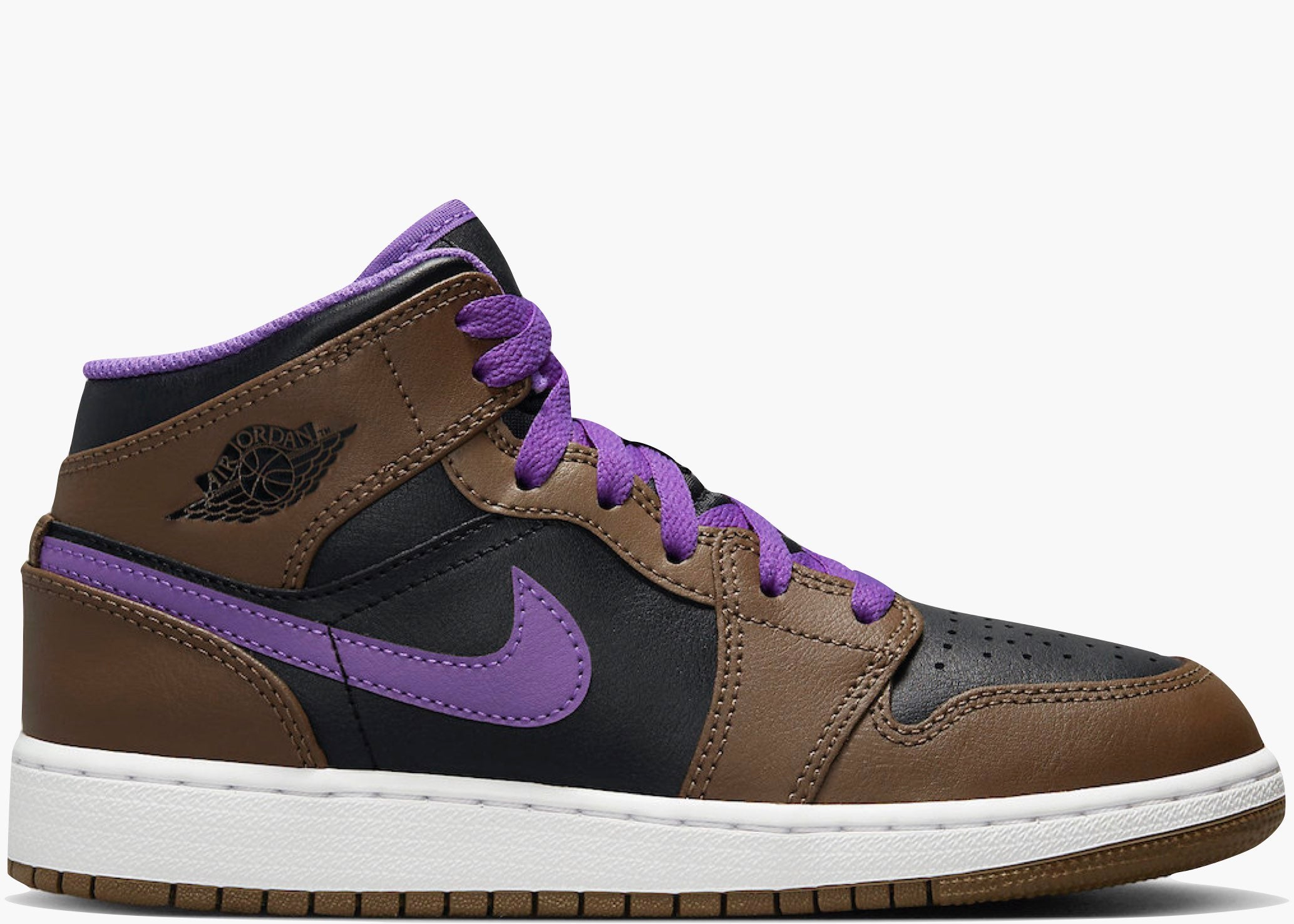 Jordan 1 Mid Purple Mocha (GS) Hype Clothinga Limited Edition