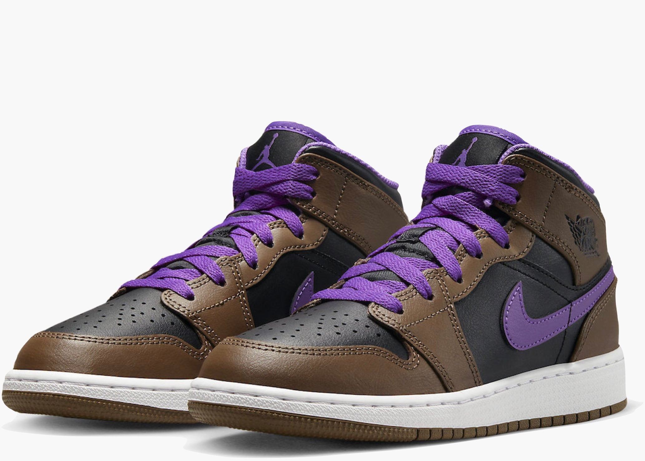 Jordan 1 Mid Purple Mocha (GS) Hype Clothinga Limited Edition