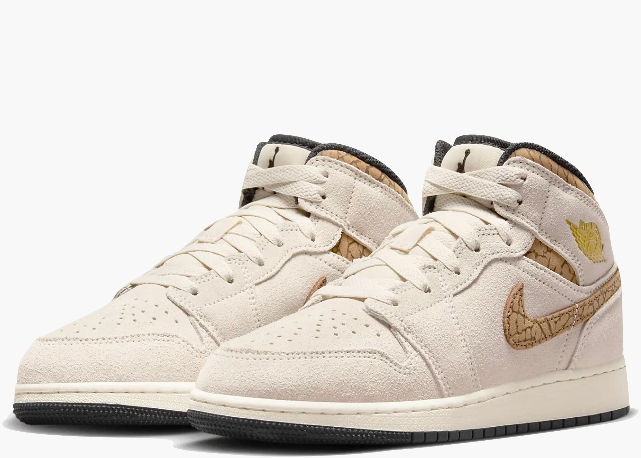 Jordan 1 Mid SE Brown Elephant (GS)  DZ5369-102 Hype Clothinga Limited Edition
