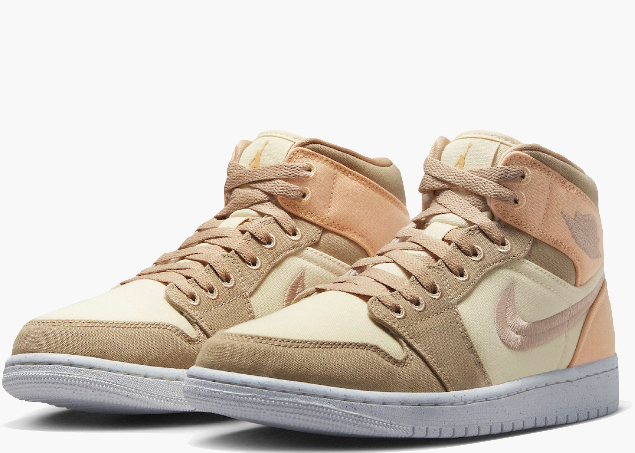 Jordan 1 Mid SE Canvas Khaki (Women's)  DV0427-102 Hype Clothinga Limited Edition