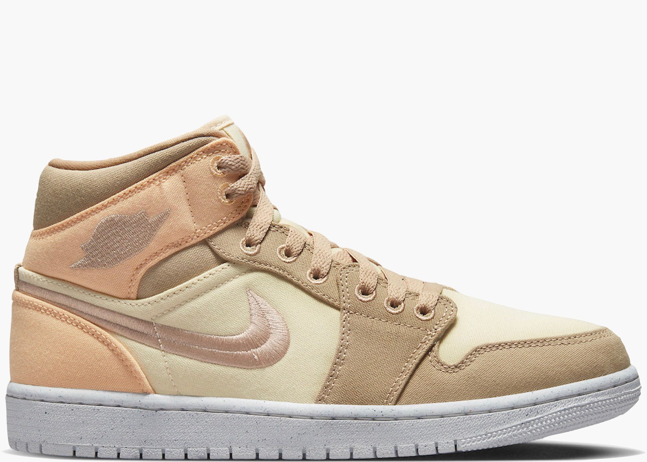 Jordan 1 Mid SE Canvas Khaki (Women's)  DV0427-102 Hype Clothinga Limited Edition