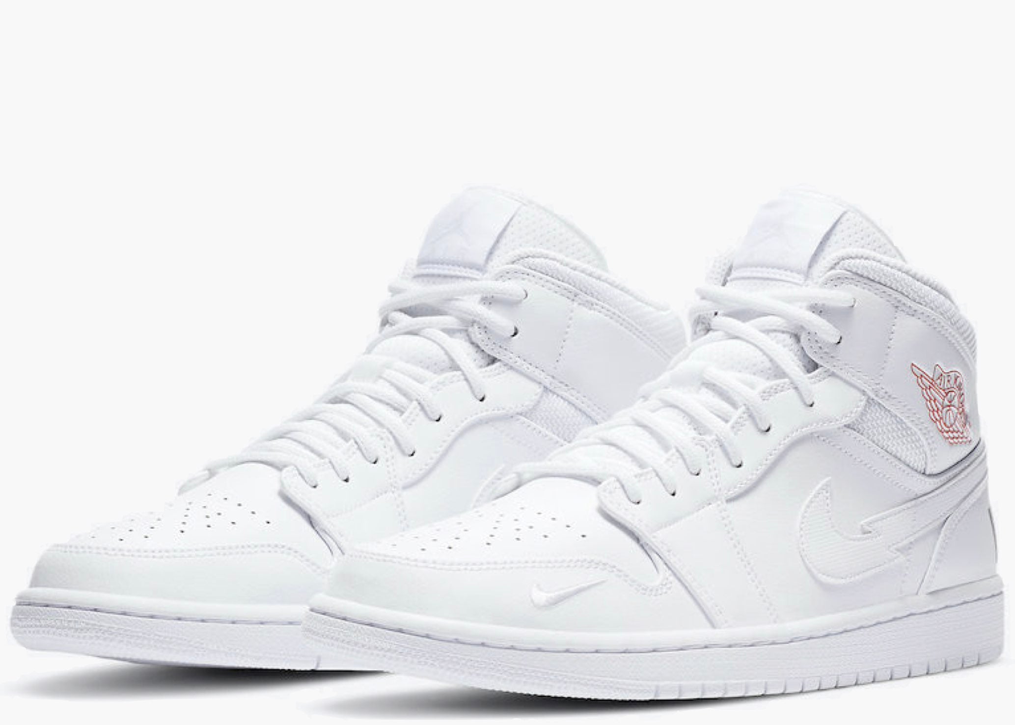 Jordan 1 Mid SE Nike Swoosh On Tour (2020) CW7589-100 Hype Clothinga Limited Edition