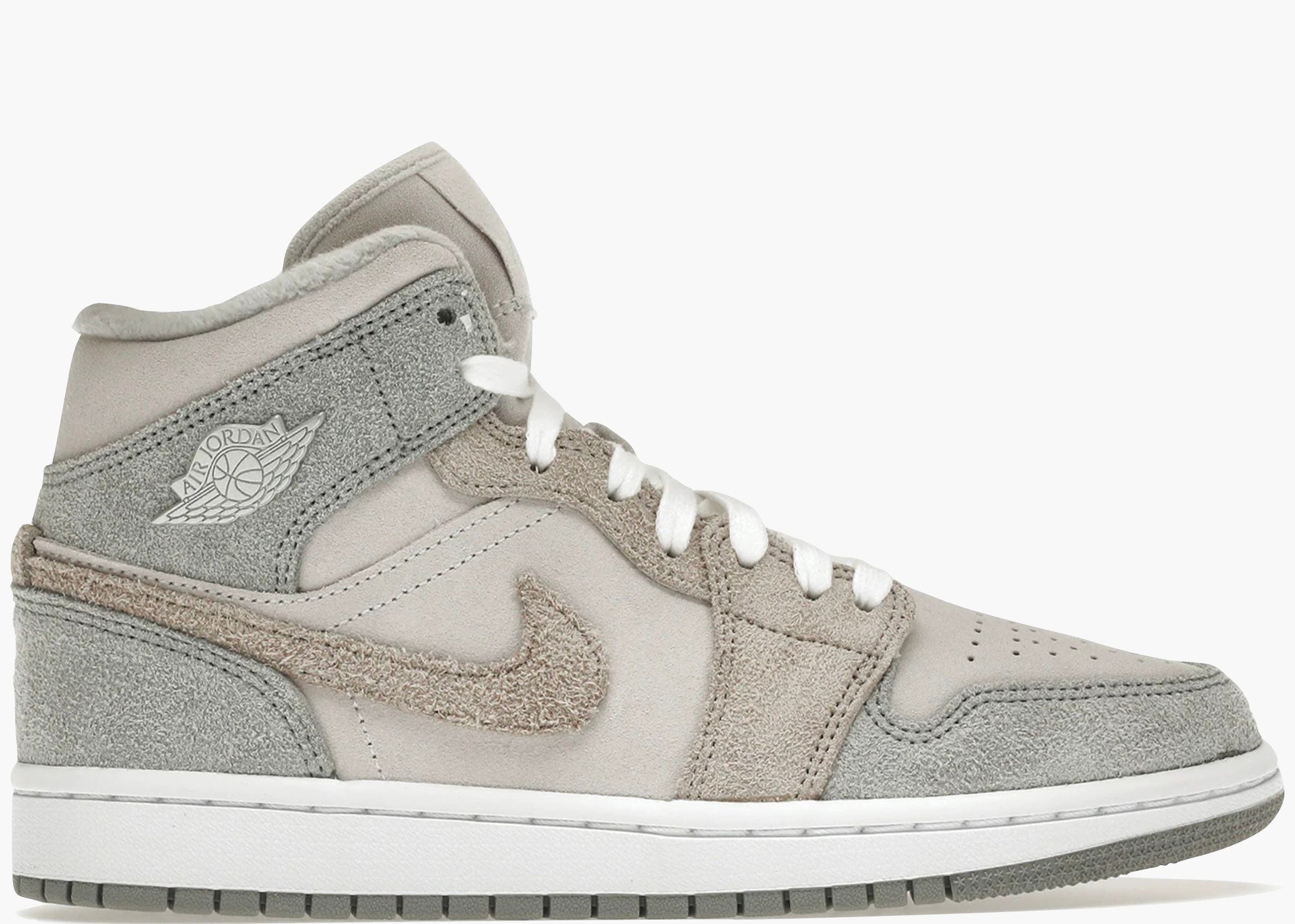Jordan 1 Mid SE Particle Grey (W) Hype Clothinga Limited Edition