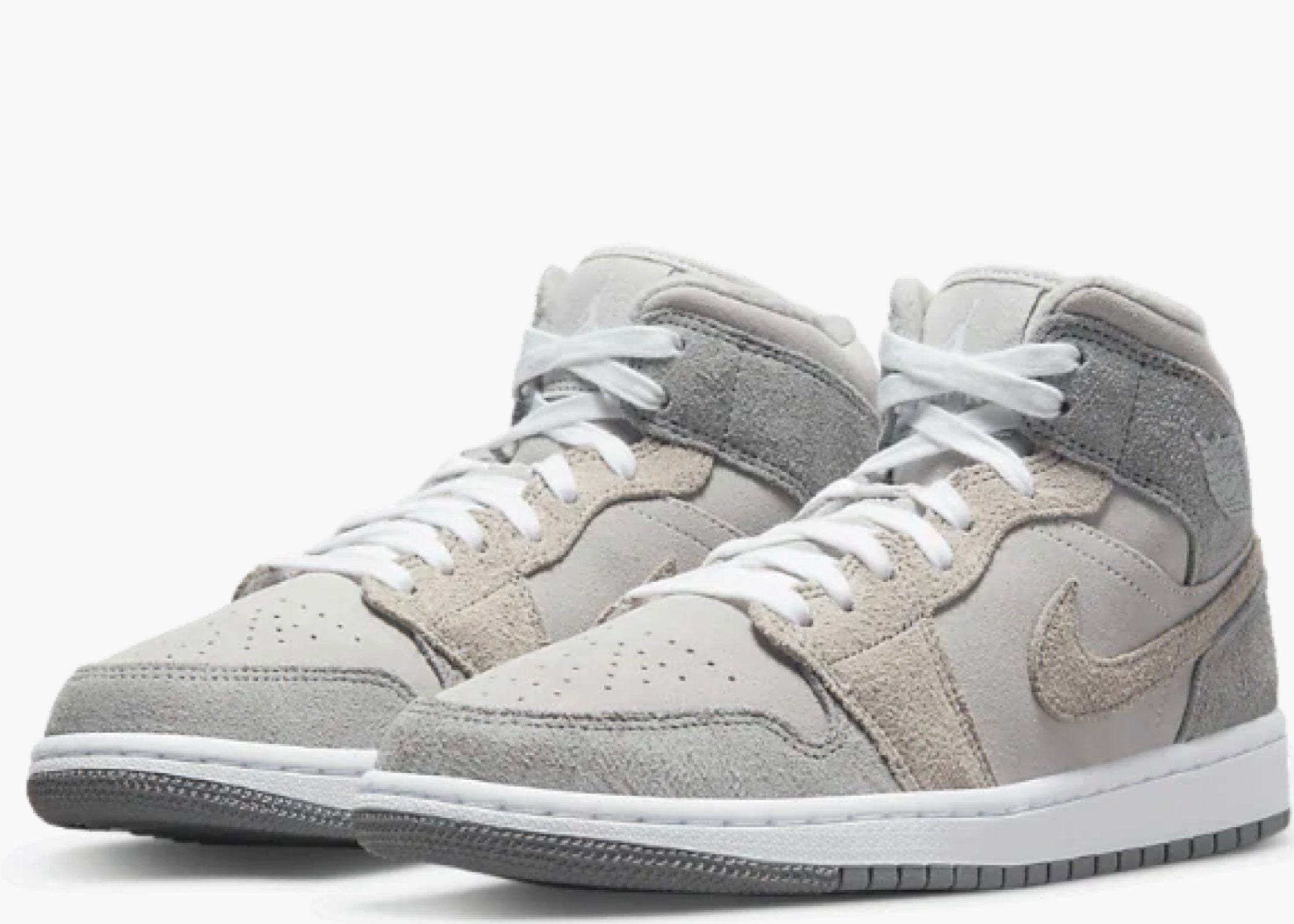 Jordan 1 Mid SE Particle Grey (W) Hype Clothinga Limited Edition