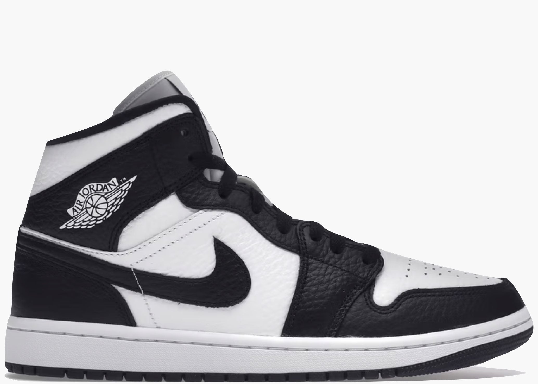 Jordan 1 Mid Split Black White (W) Hype Clothinga Limited Edition