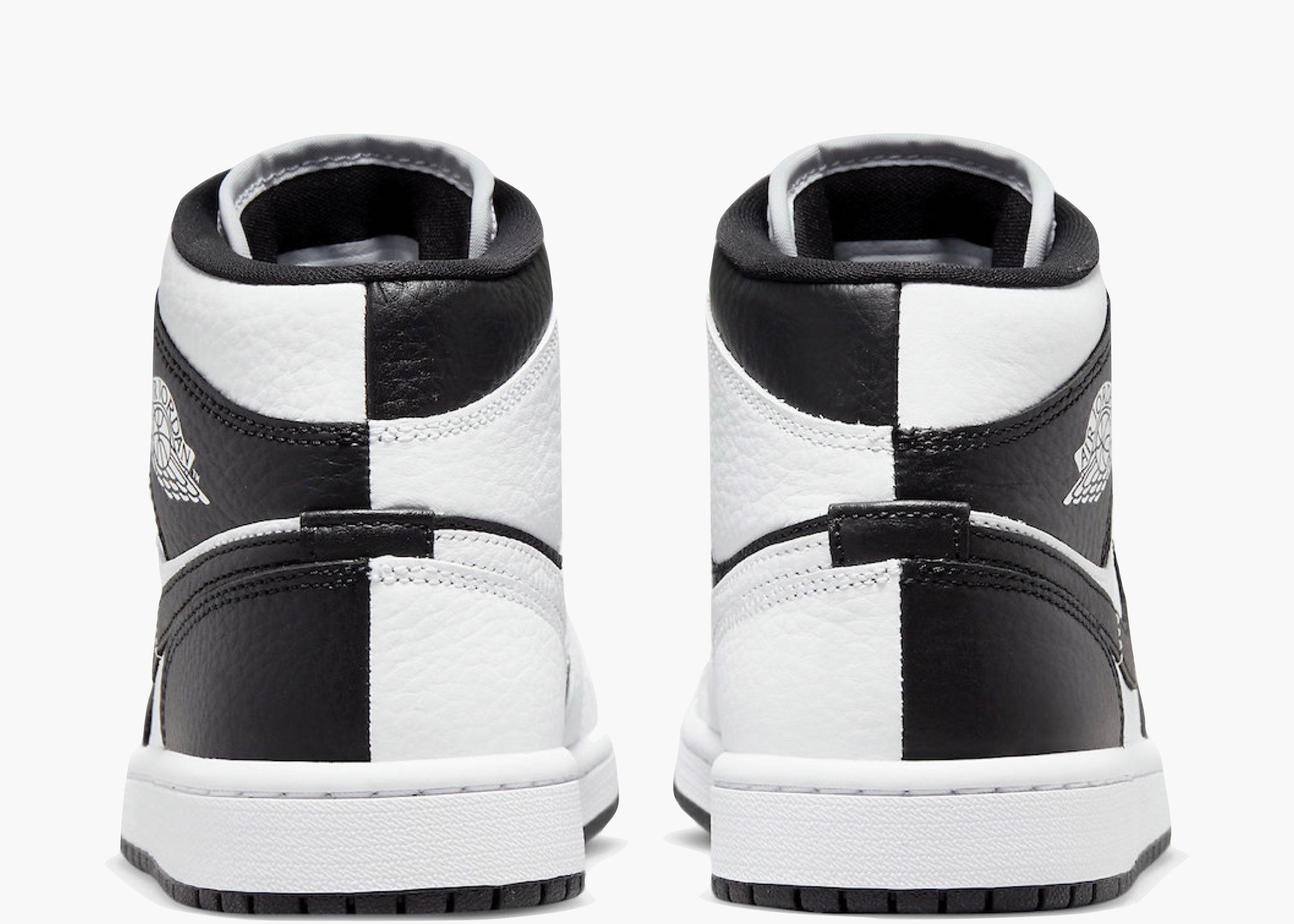 Jordan 1 Mid Split Black White (W) Hype Clothinga Limited Edition