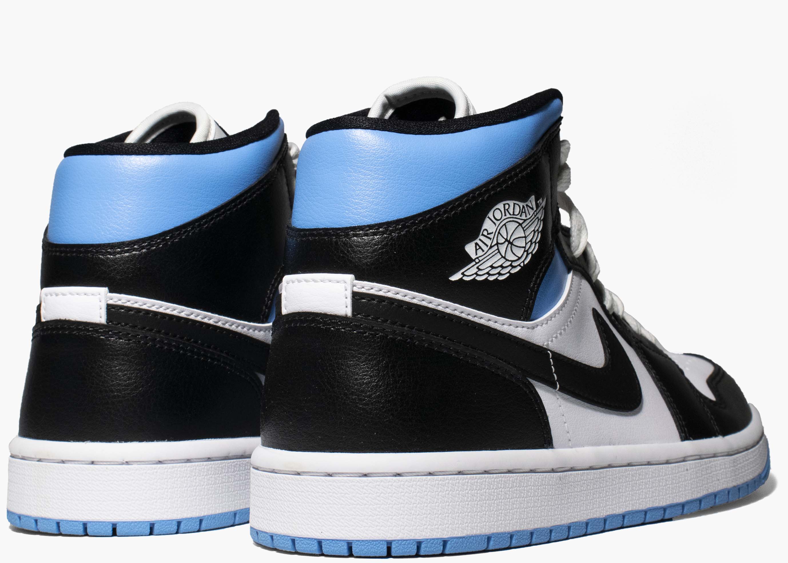 Jordan 1 Mid University Black White (W) BQ6472-102 Hype Clothinga Limited Edition 