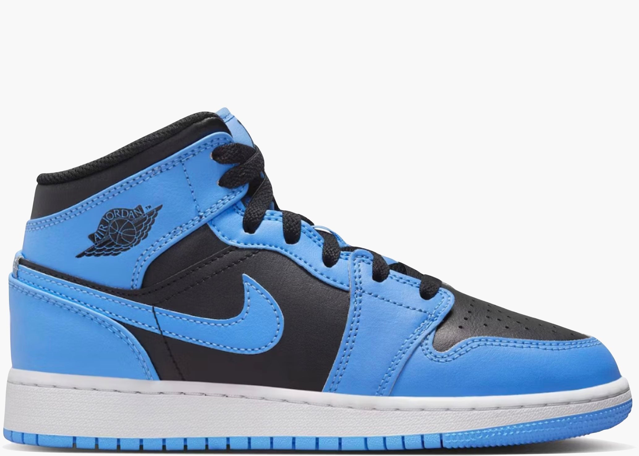 Jordan 1 Mid University Blue Black (GS)  DQ8423-401 Hype Clothinga Limited Edition