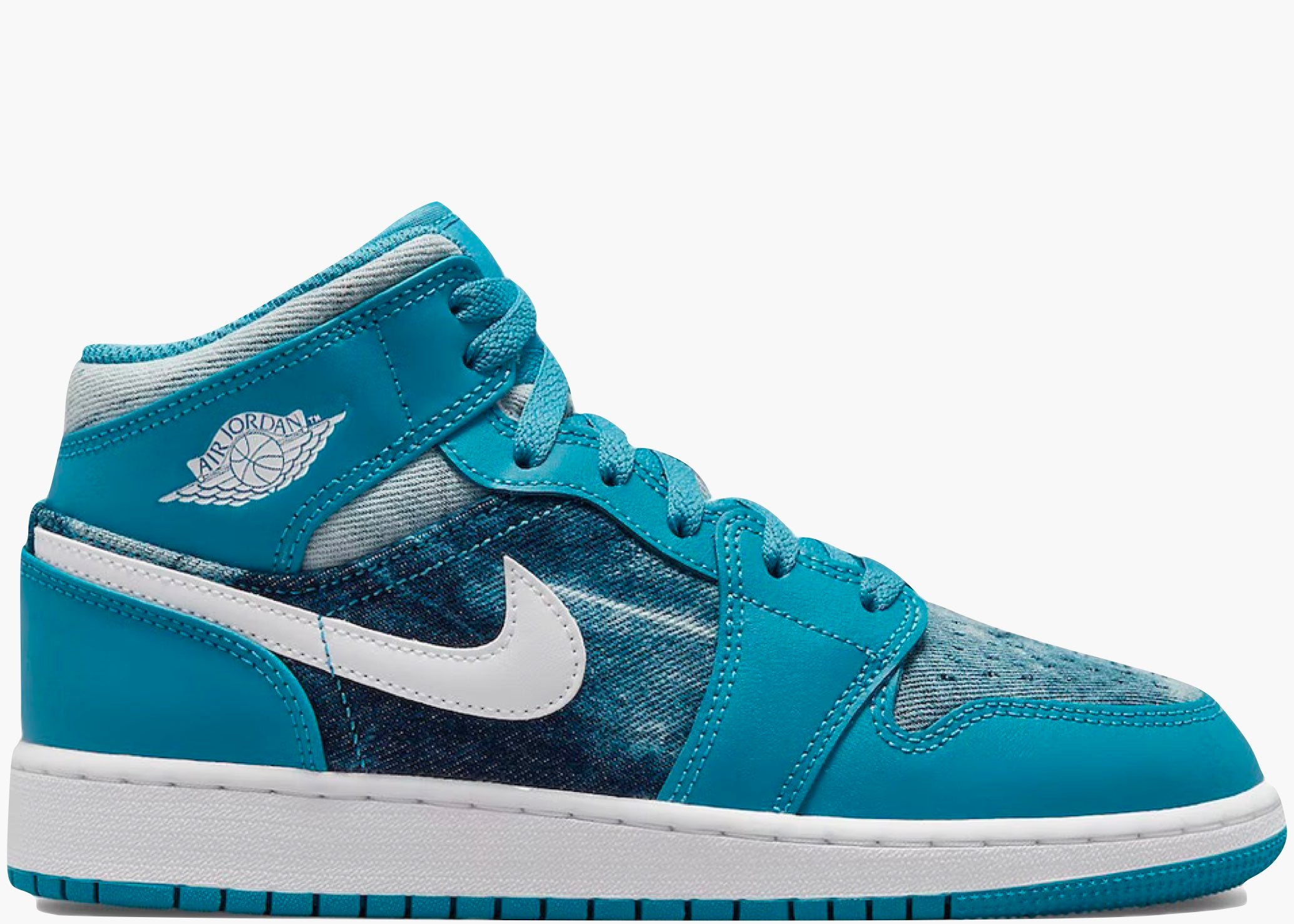 Jordan 1 Mid Washed Denim (GS) Hype Clothinga Limited Edition