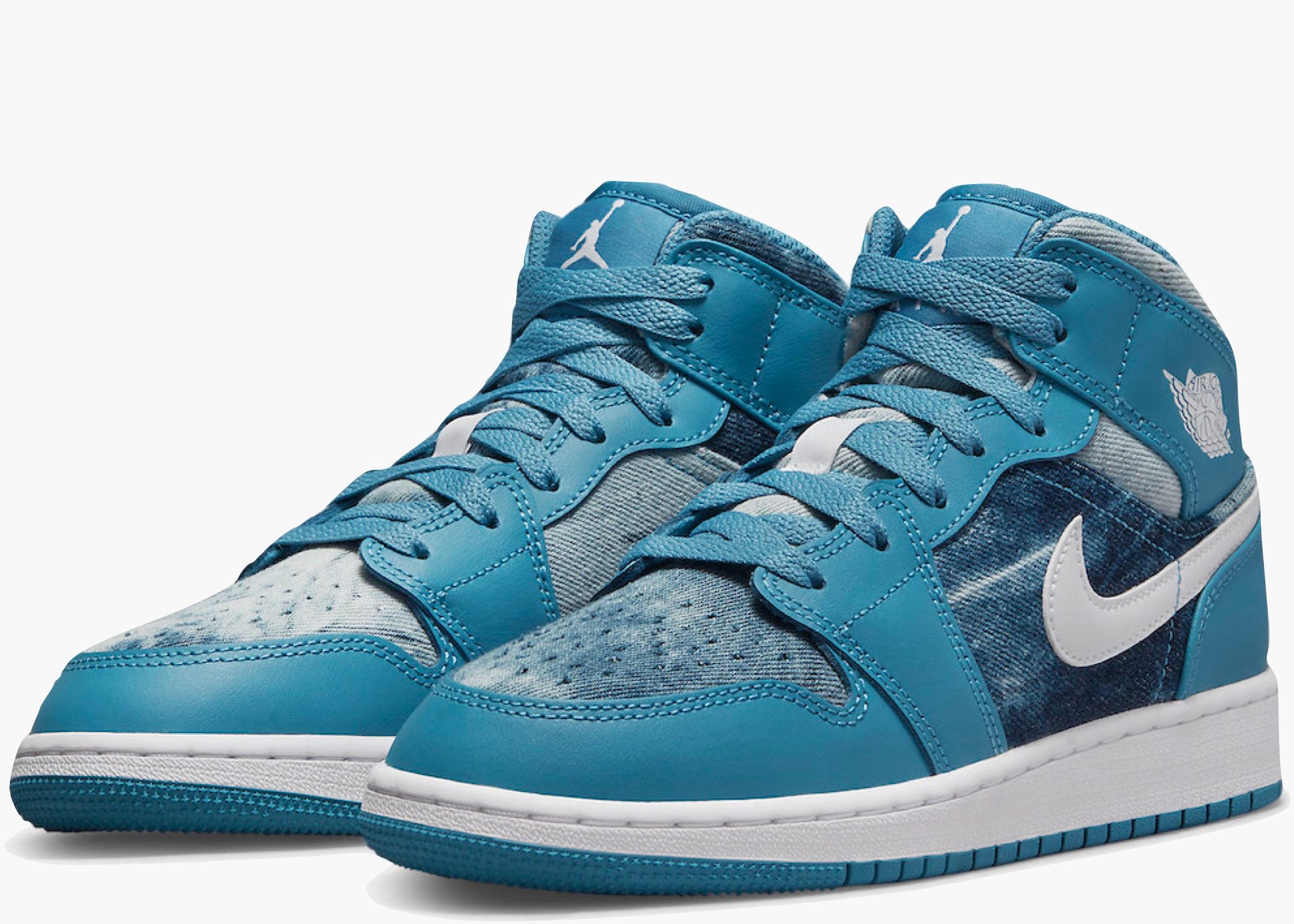 Jordan 1 Mid Washed Denim (GS) Hype Clothinga Limited Edition