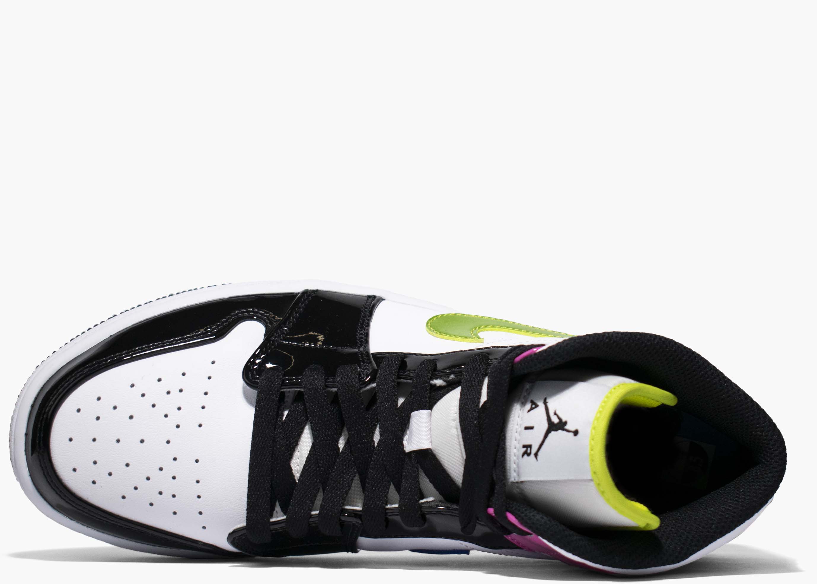 Jordan 1 Mid White Black Cyber Pink CZ9834-100 Hype Clothinga Limited Edition