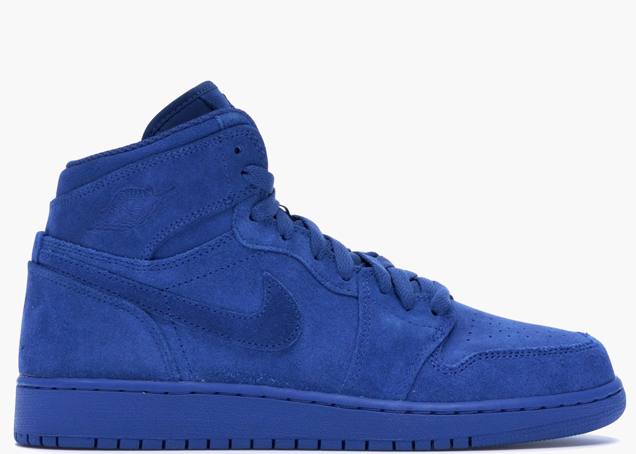 Jordan 1 Retro Blue Suede (GS) 705300-404 Hype Clothinga Limited Edition