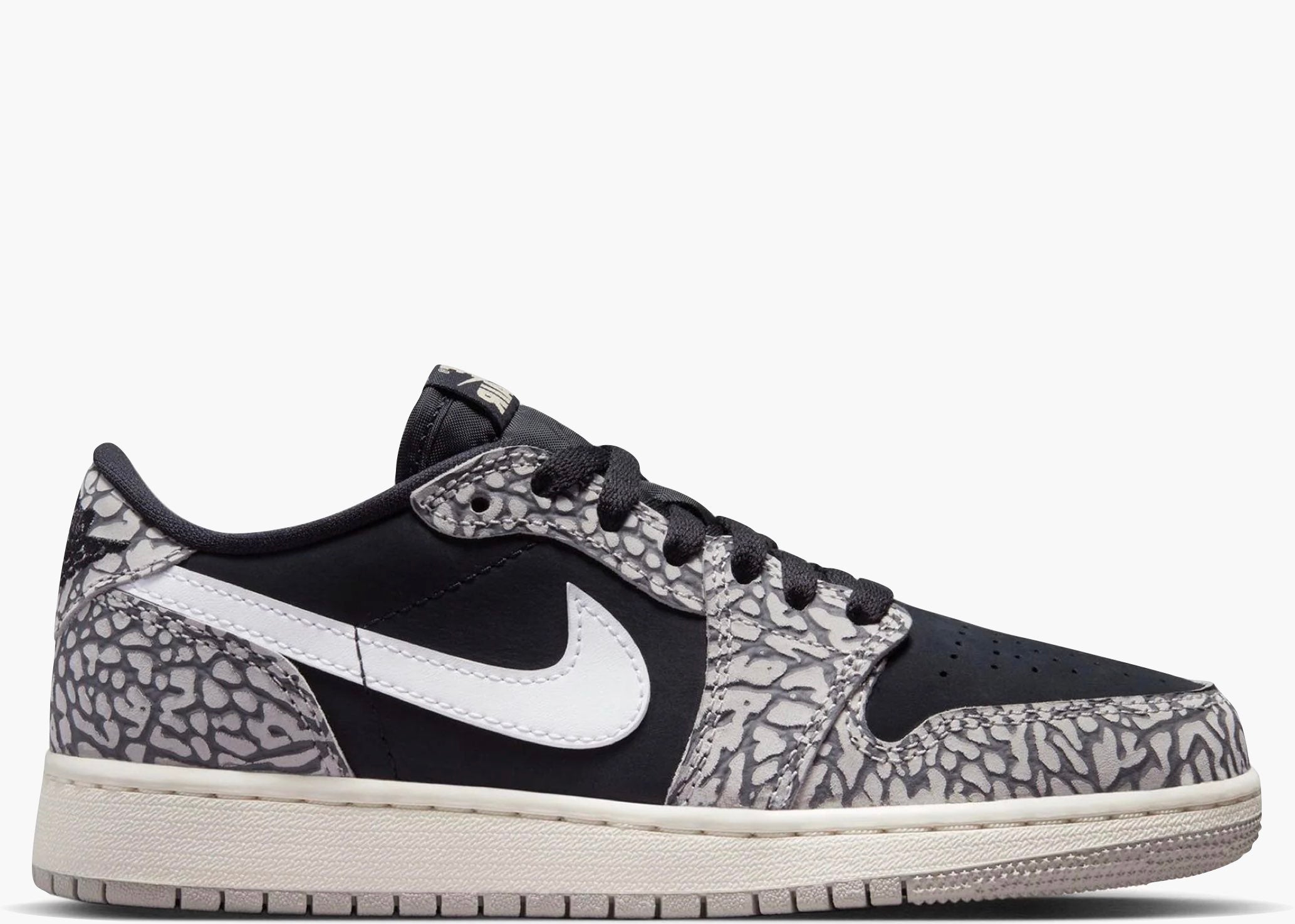 Jordan 1 Retro Low OG Black Cement (GS)  CZ0858-001 Hype Clothinga Limited Edition