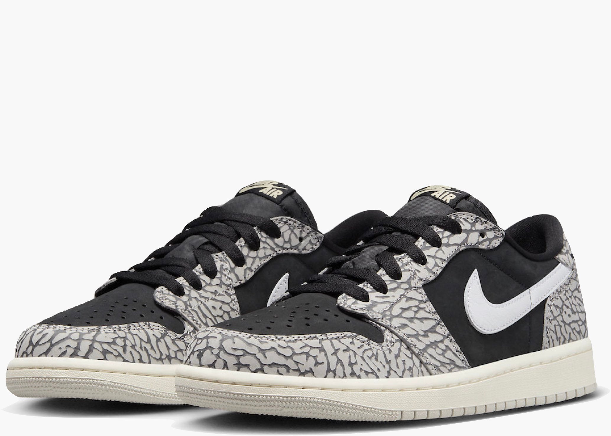 Jordan 1 Retro Low OG Black Cement (GS)  CZ0858-001 Hype Clothinga Limited Edition