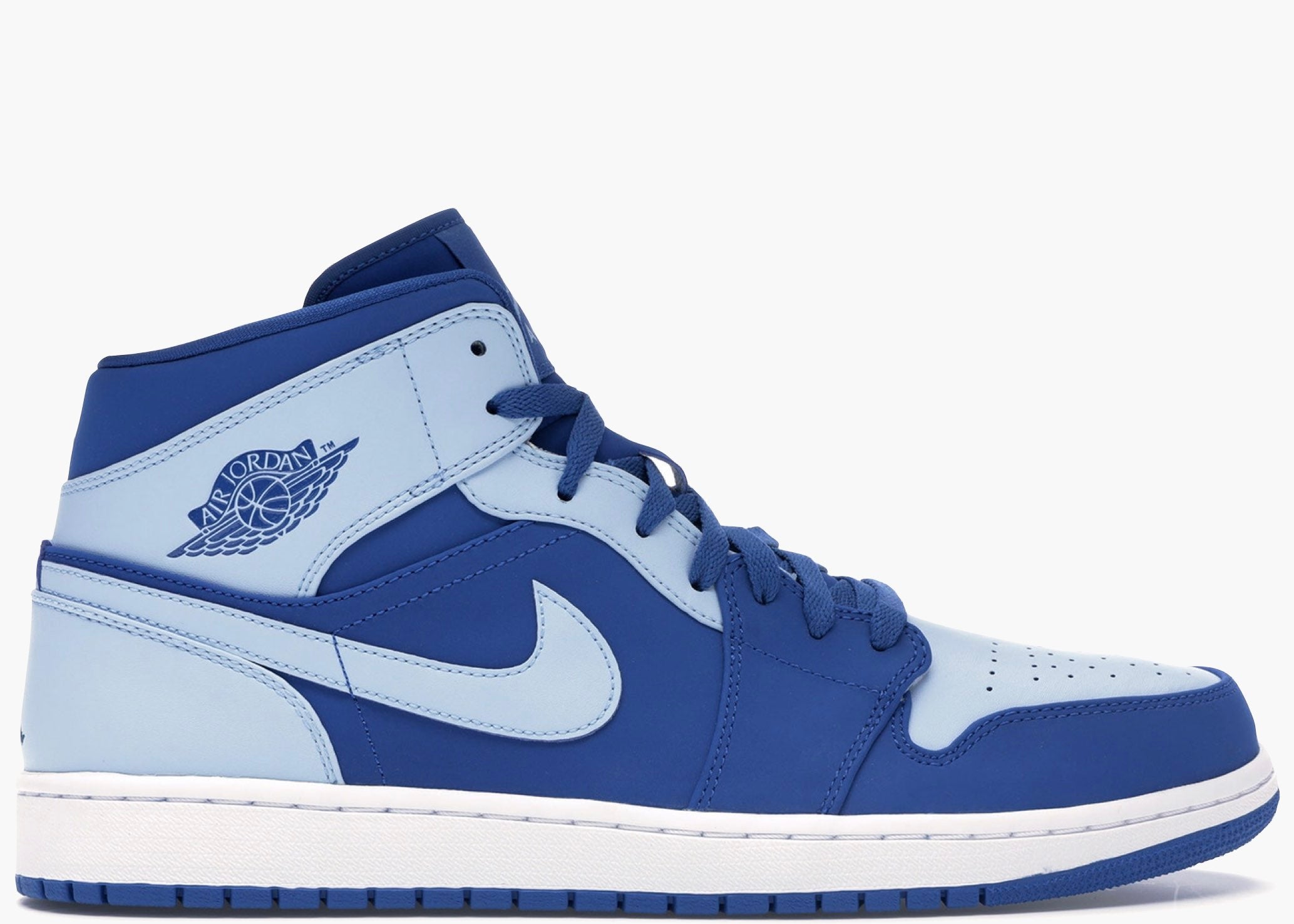 Jordan 1 Retro Mid Team Royal Ice Blue 554724-400 Hype Clothinga Limited Edition