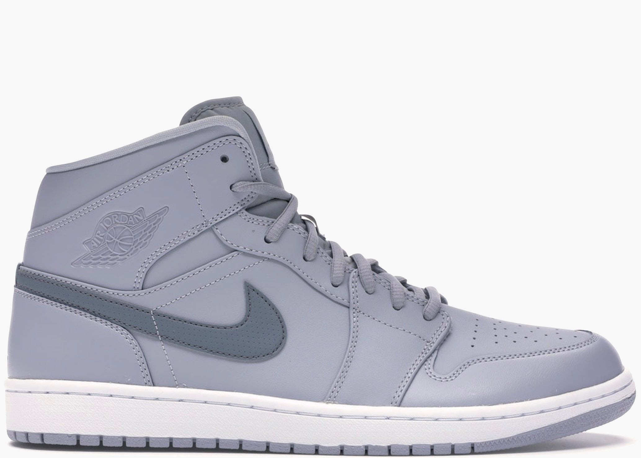 Jordan 1 Retro Mid Wolf Grey Cool Grey 554724-033 Hype Clothinga Limited Edition