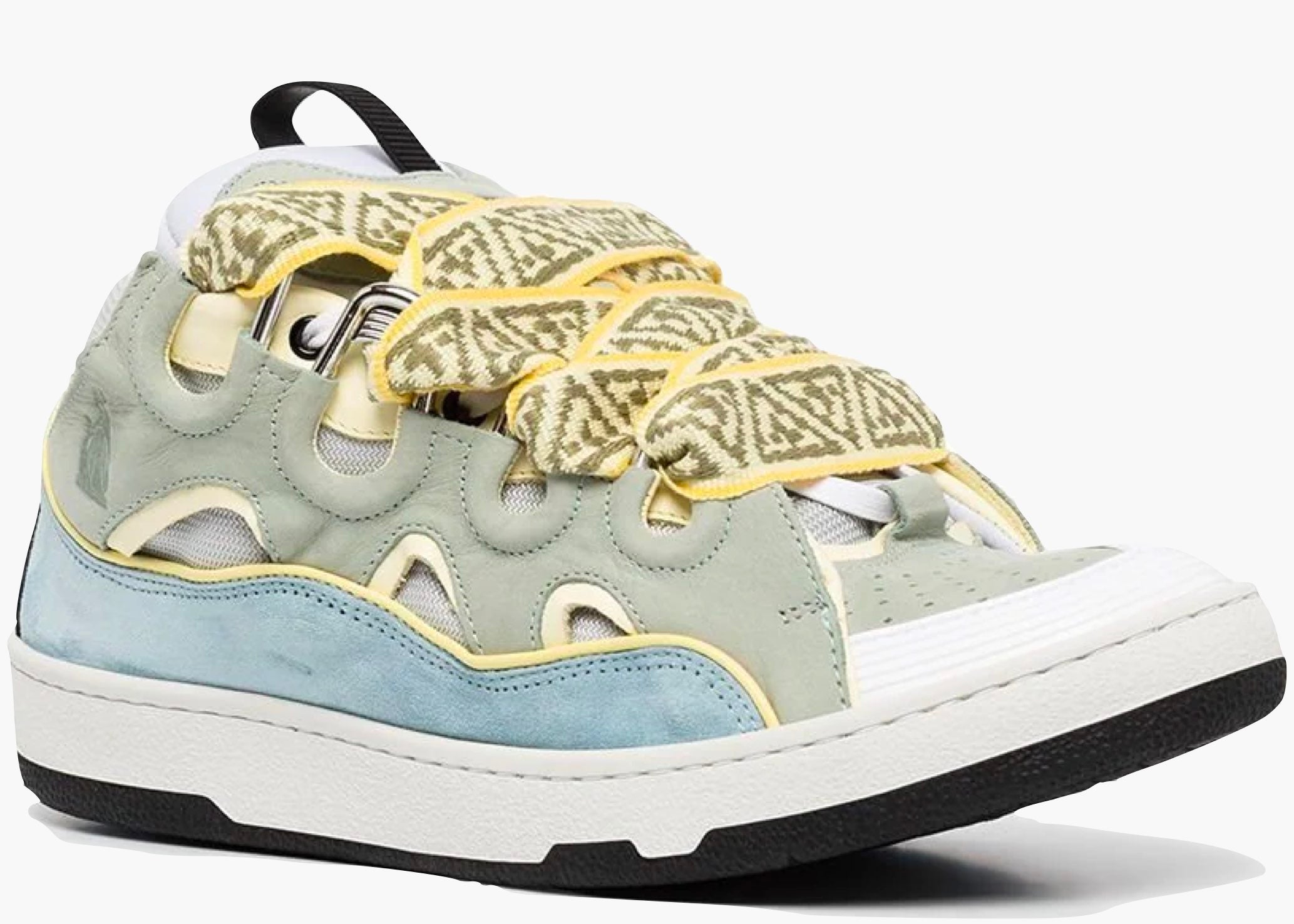 Lanvin Curb Sneaker Blue Grey  FM-SKRK11-DALL-P22B243 Hype Clothinga Limited Edition