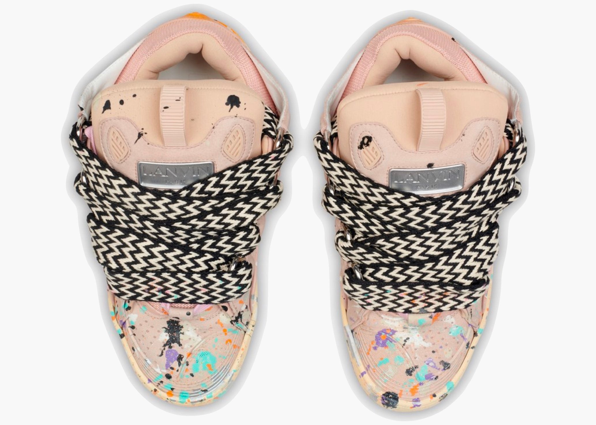 Lanvin Leather Curb Gallery Dept. Pale Pink Multi Hype Clothinga Limited Edition