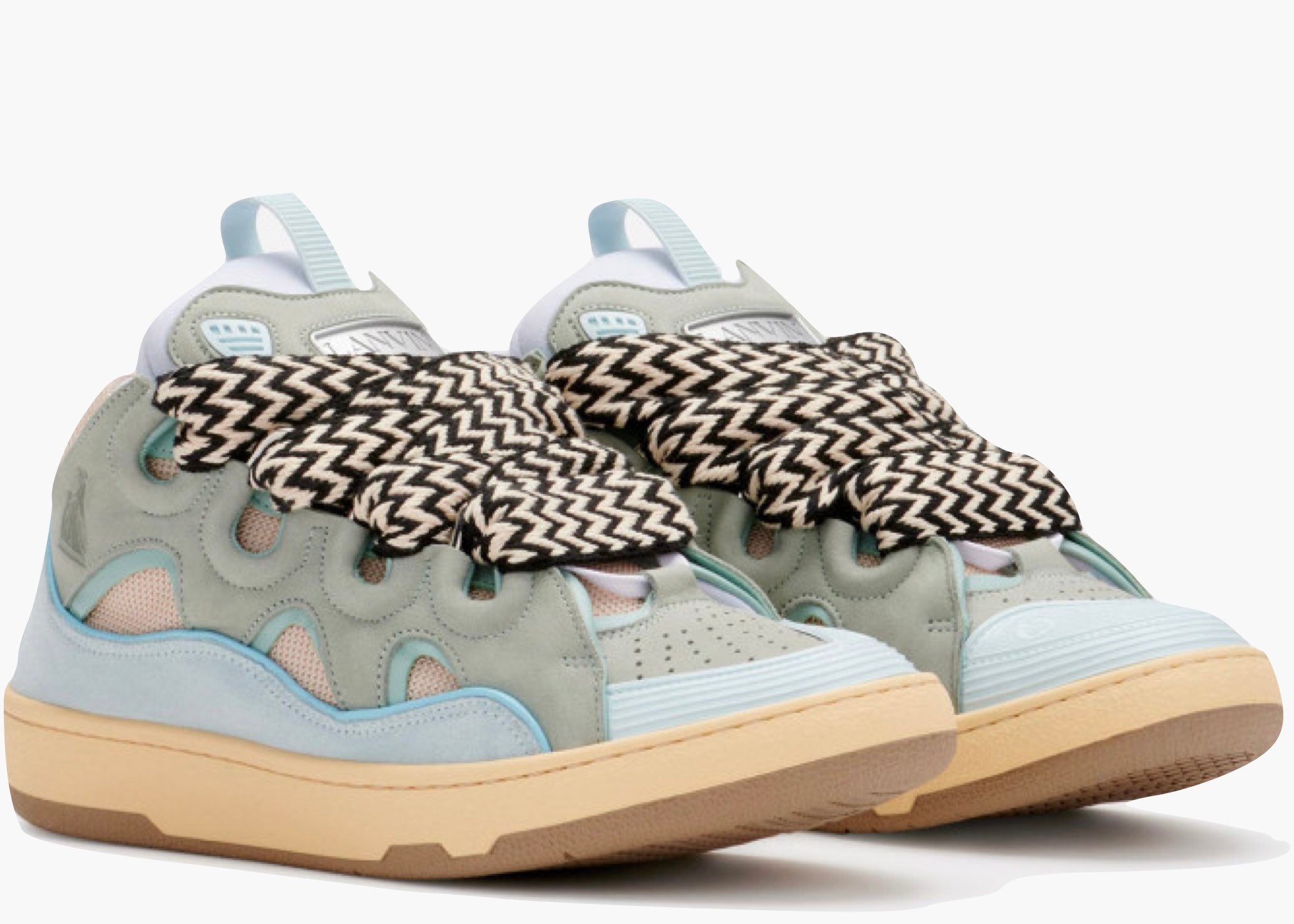 Lanvin Leather Curb Light Blue Gum (W) Hype clothinga Limited Edition